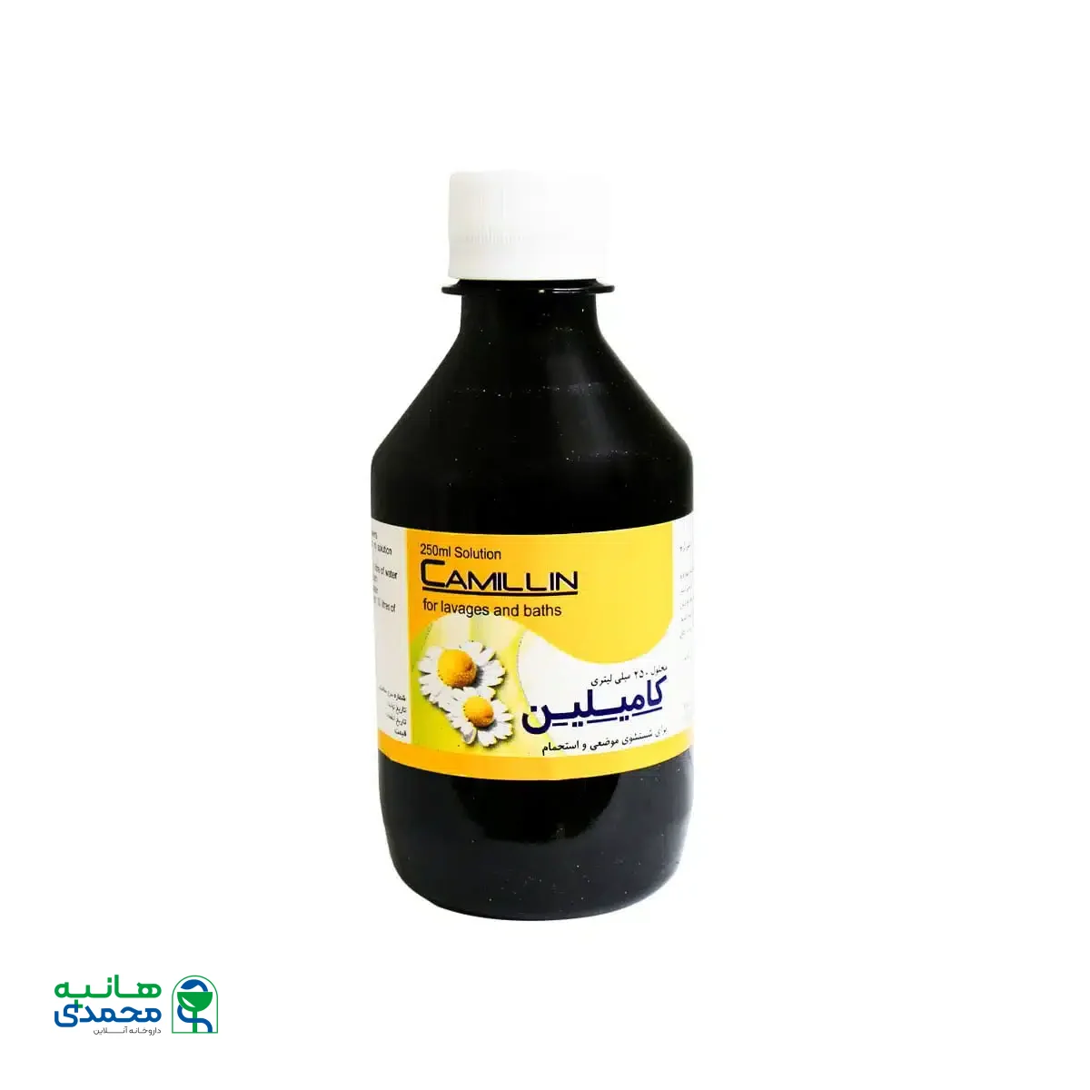 محلول غیر خوراکی کامیلین اهورا دارو 250 میلی لیتر