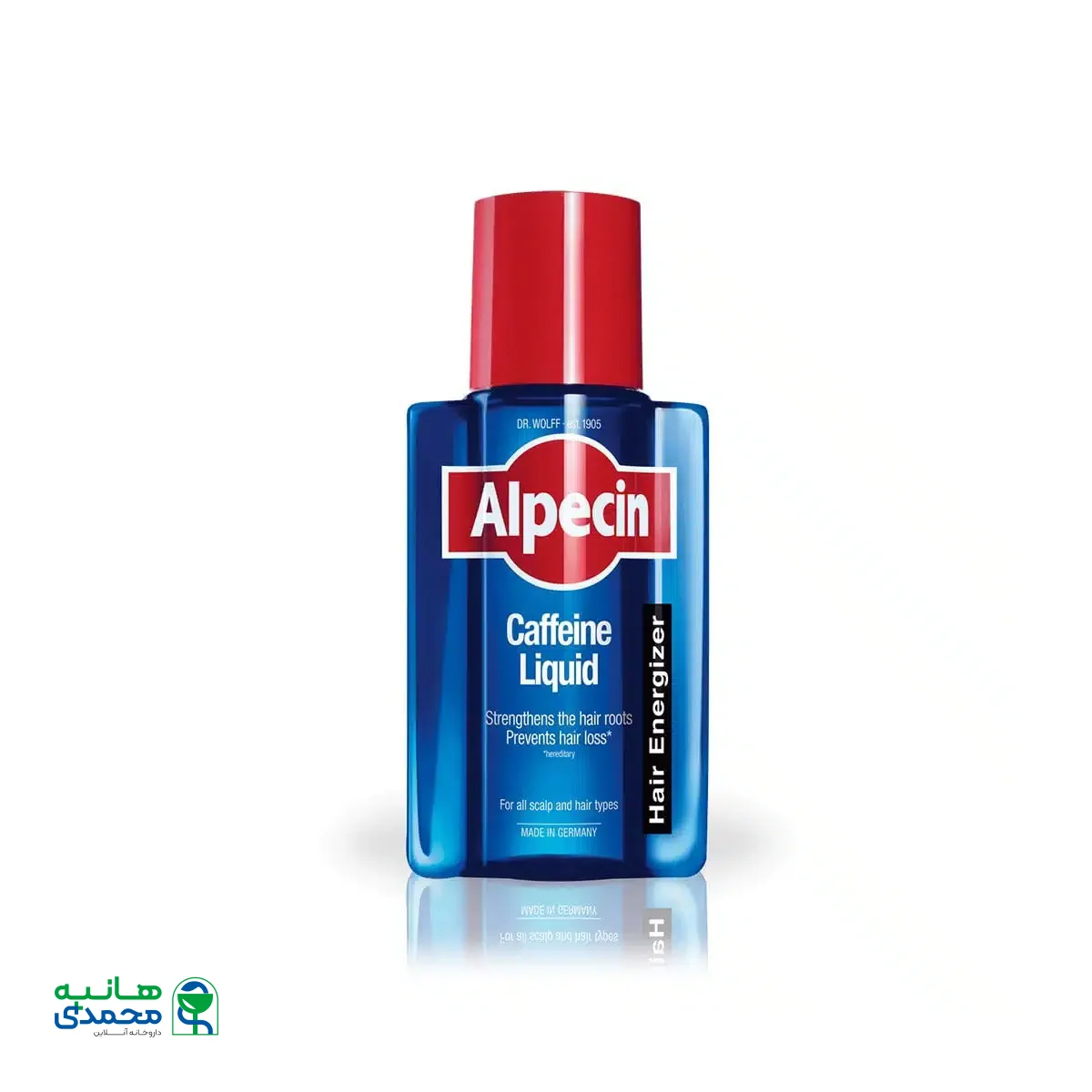 محلول ضد ریزش کافئین آلپسین ۲۰۰ میلی لیتر
