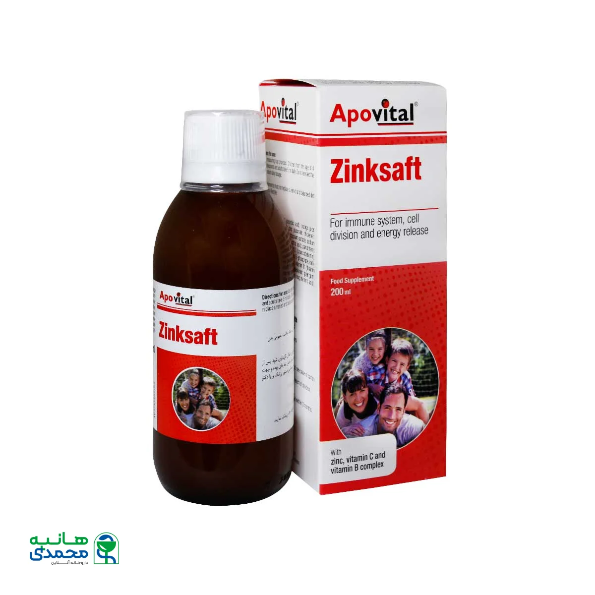 شربت زینک سافت آپوویتال