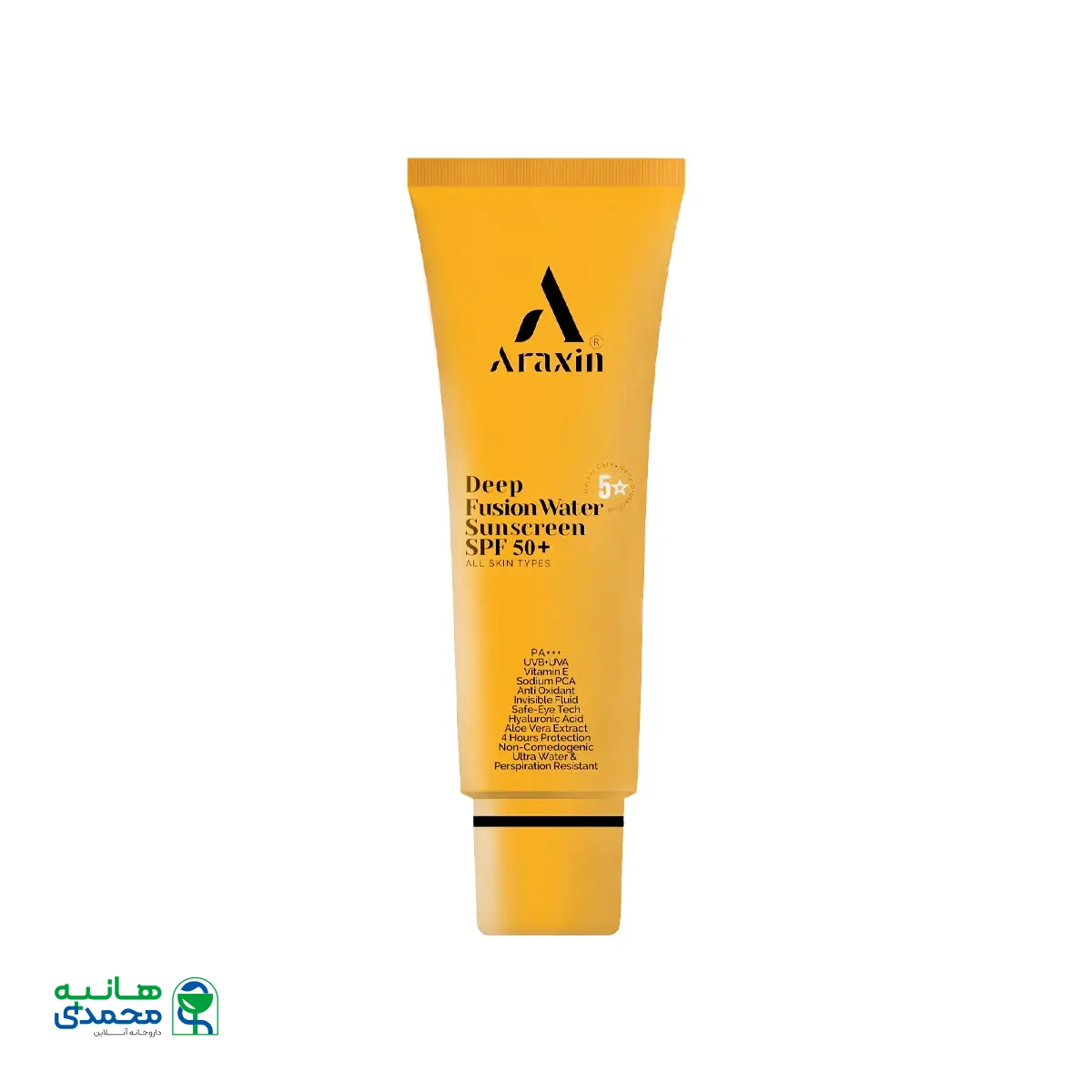 قیمت کرم ضد آفتاب فیوژن واتر SPF50 آراکسین