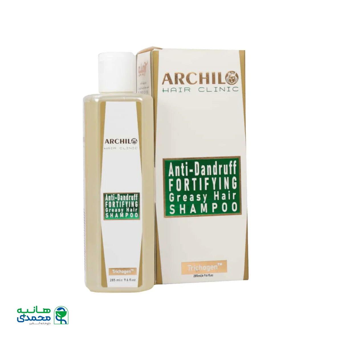 شامپو تقویت کننده موهای چرب دارای شوره آرچیلو