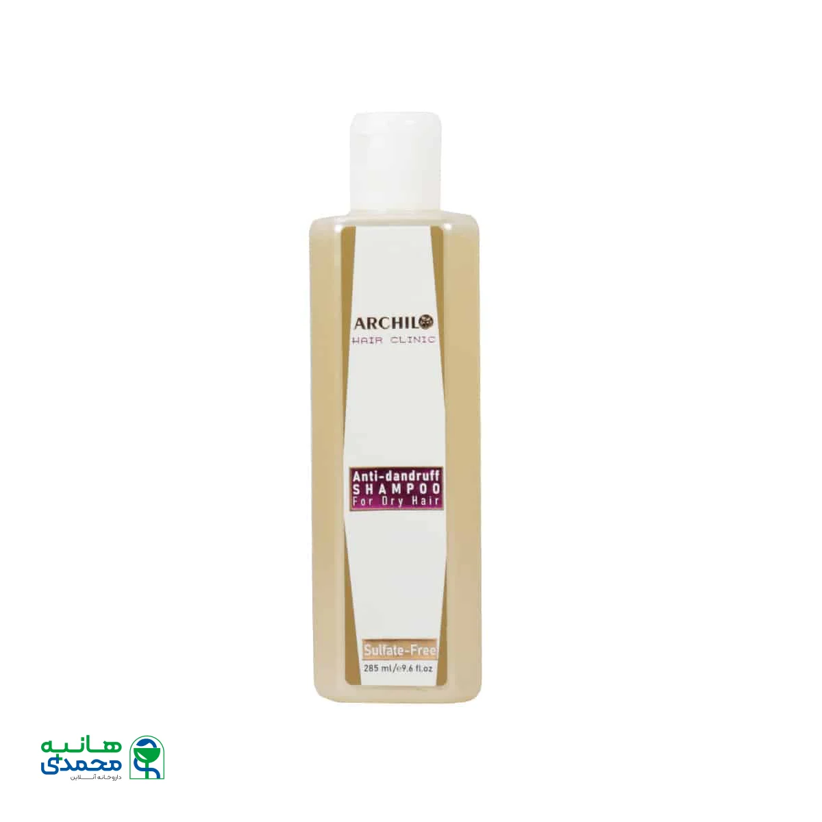 شامپو فاقد سولفات تقویت کننده موهای خشک دارای شوره آرچیلو