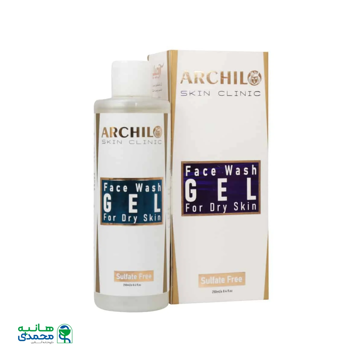 ژل شستشوی صورت پوست خشک آرچیلو