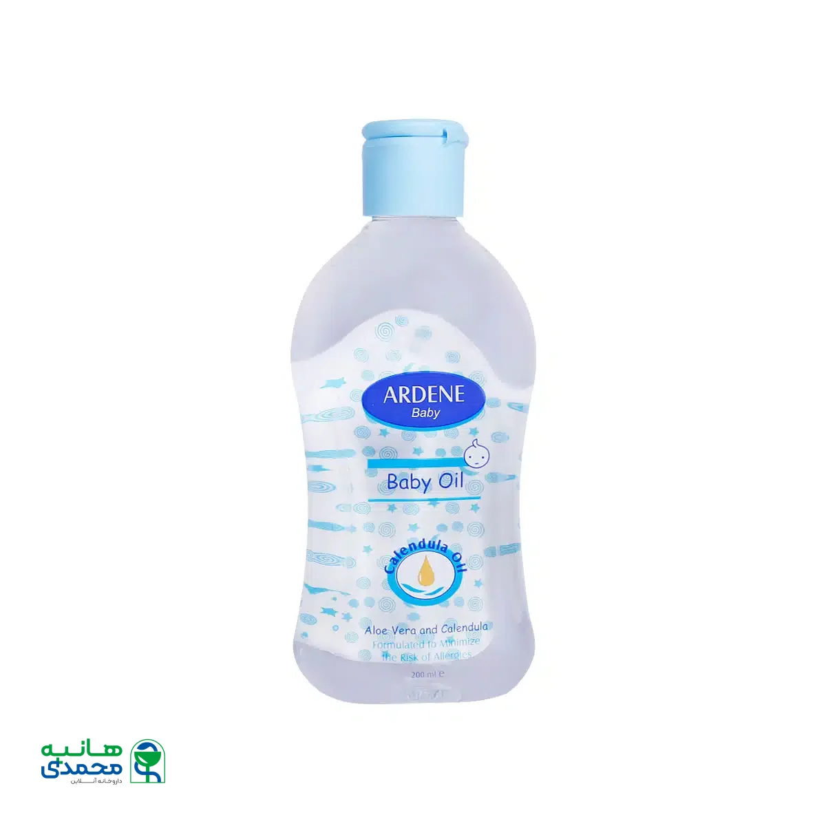 روغن بچه حاوی ژل آلوئه ورا و روغن کالاندولا آردن 200 میلی لیتر