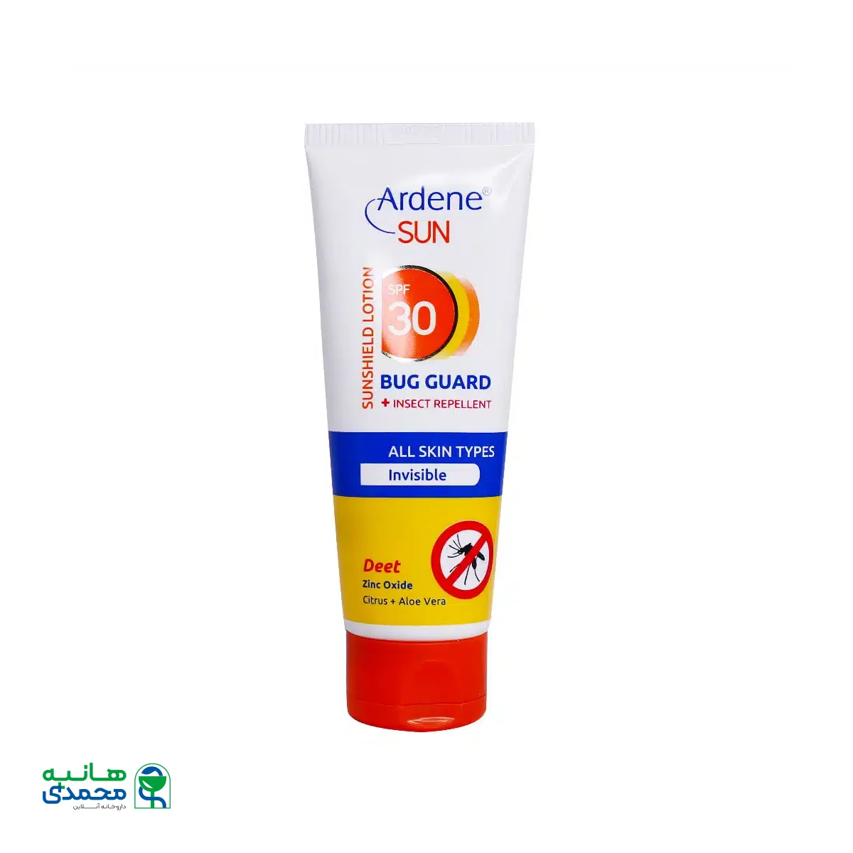 لوسیون ضد آفتاب دافع حشرات SPF30 آردن 75 میلی لیتر