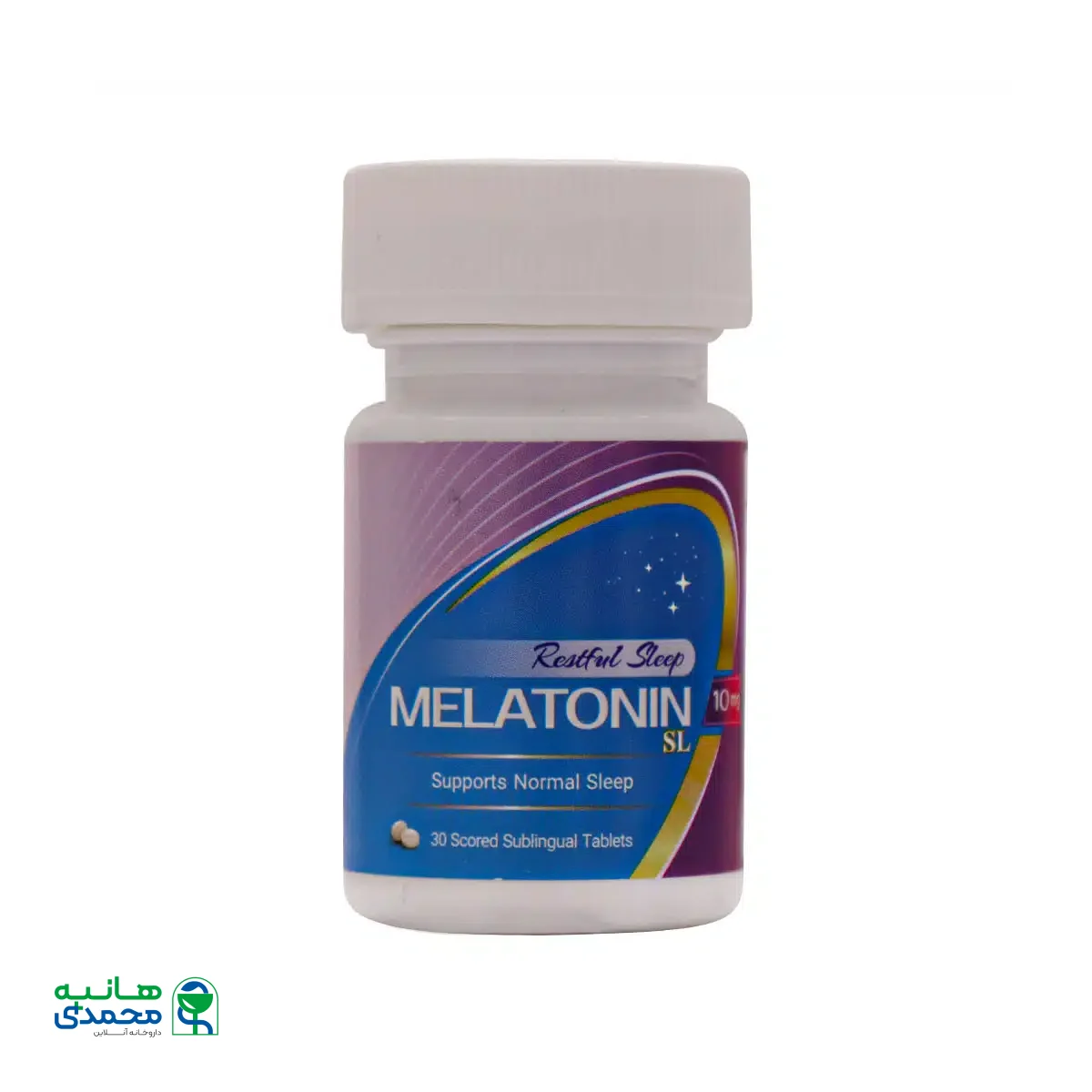 قرص زیرزبانی ملاتونین 10 میلی گرم آریا دارو 30 عدد