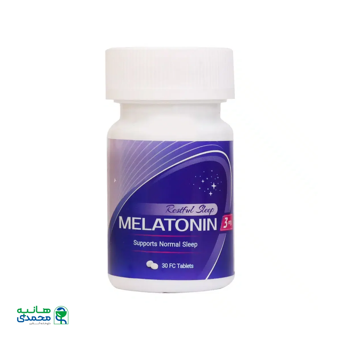 قرص ملاتونین 3 میلی گرم آریا دارو 30 عدد