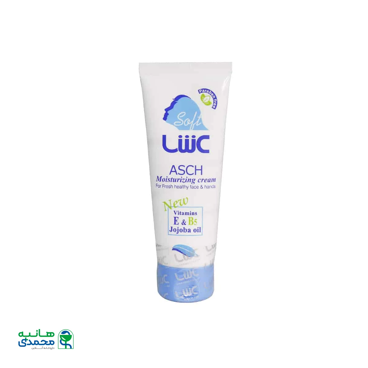 کرم مرطوب کننده تیوپی عش حاوی روغن جوجوبا