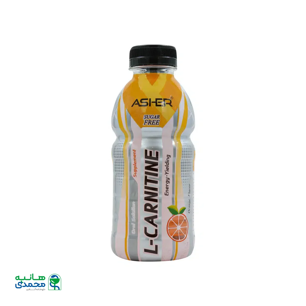 محلول خوراکی ال کارنیتین 1000 میلی گرم آشر 500 میلی لیتر