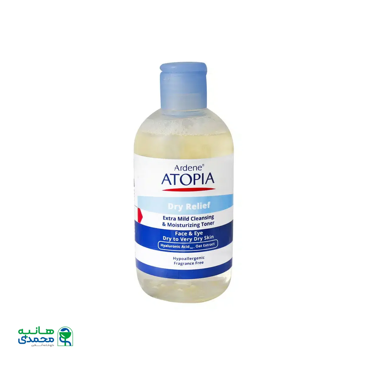 تونیک پاک کننده و مرطوب کننده بسیار ملایم صورت و اطراف چشم آتوپیا آردن 250 گرم