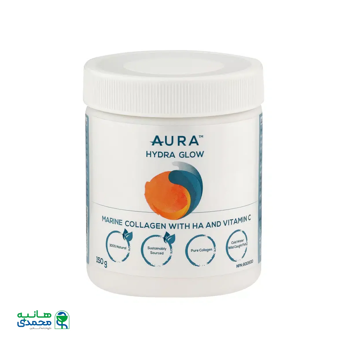 پودر کلاژن هیدرا گلو اورا 150 گرم