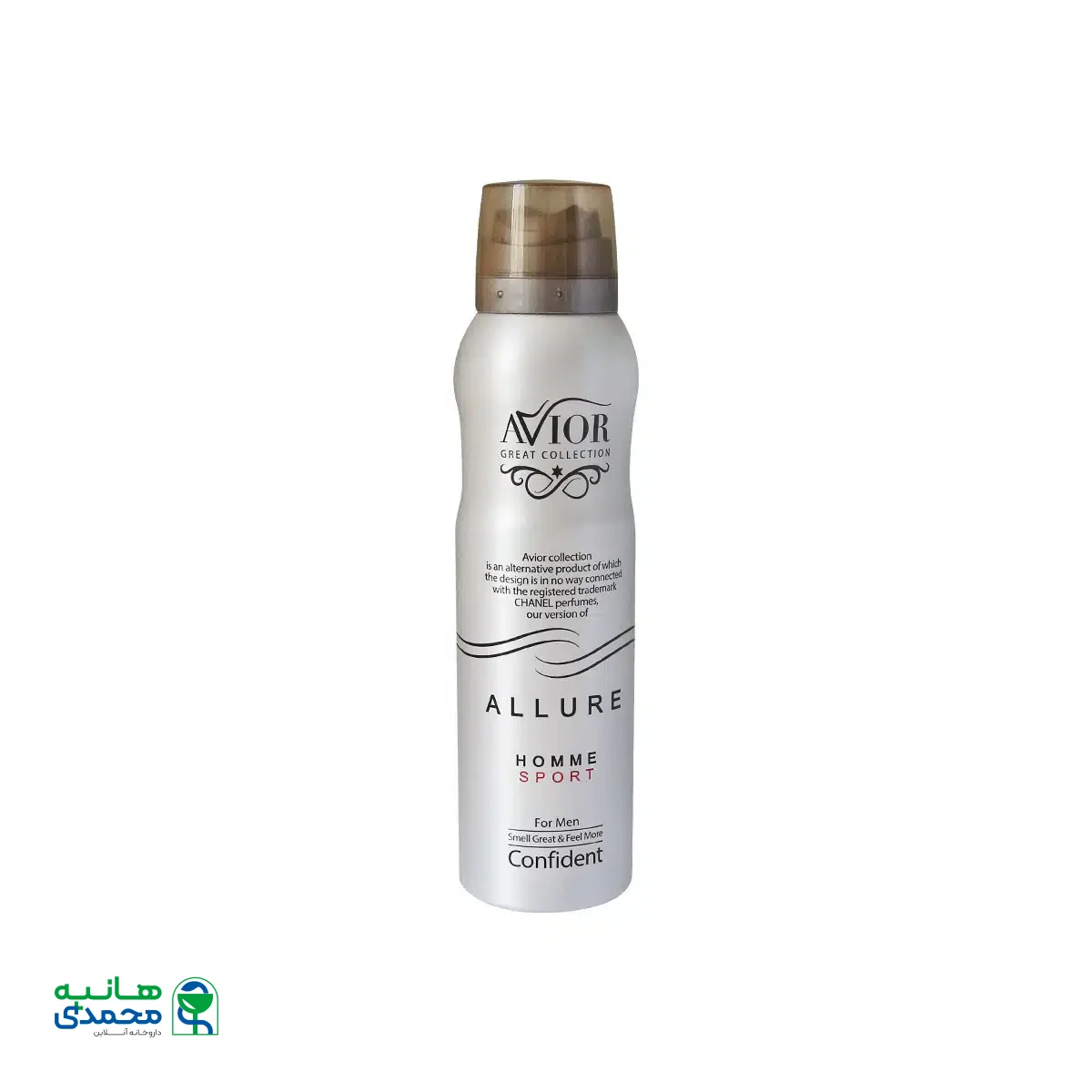 اسپری خوشبو کننده بدن مردانه اویور مدل Allure حجم 150 میلی لیتر