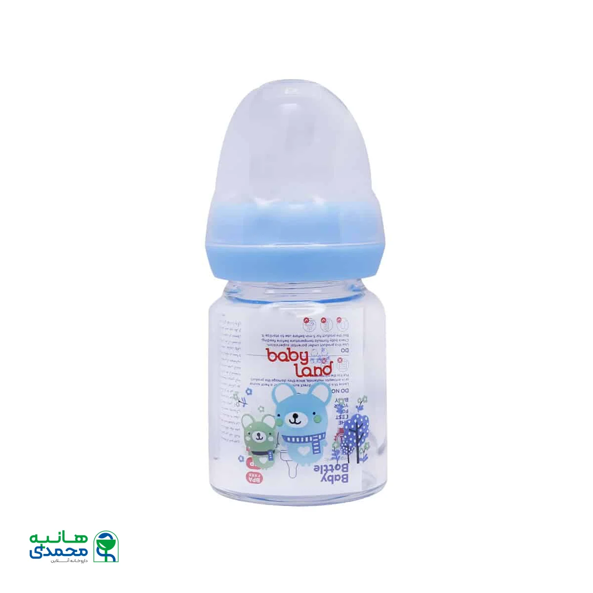 بطری شیرخوری پیرکس بیبی لند کد 466