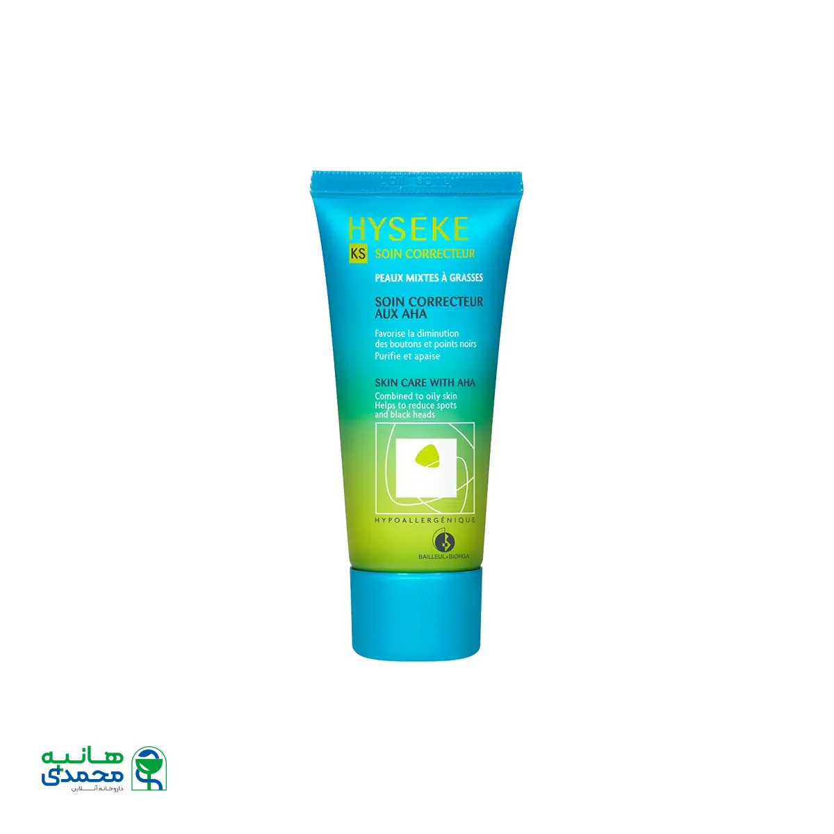 کرم ضد جوش هایسک KS بایول مناسب پوست های چرب و مختلط ۳۰ میلی لیتر