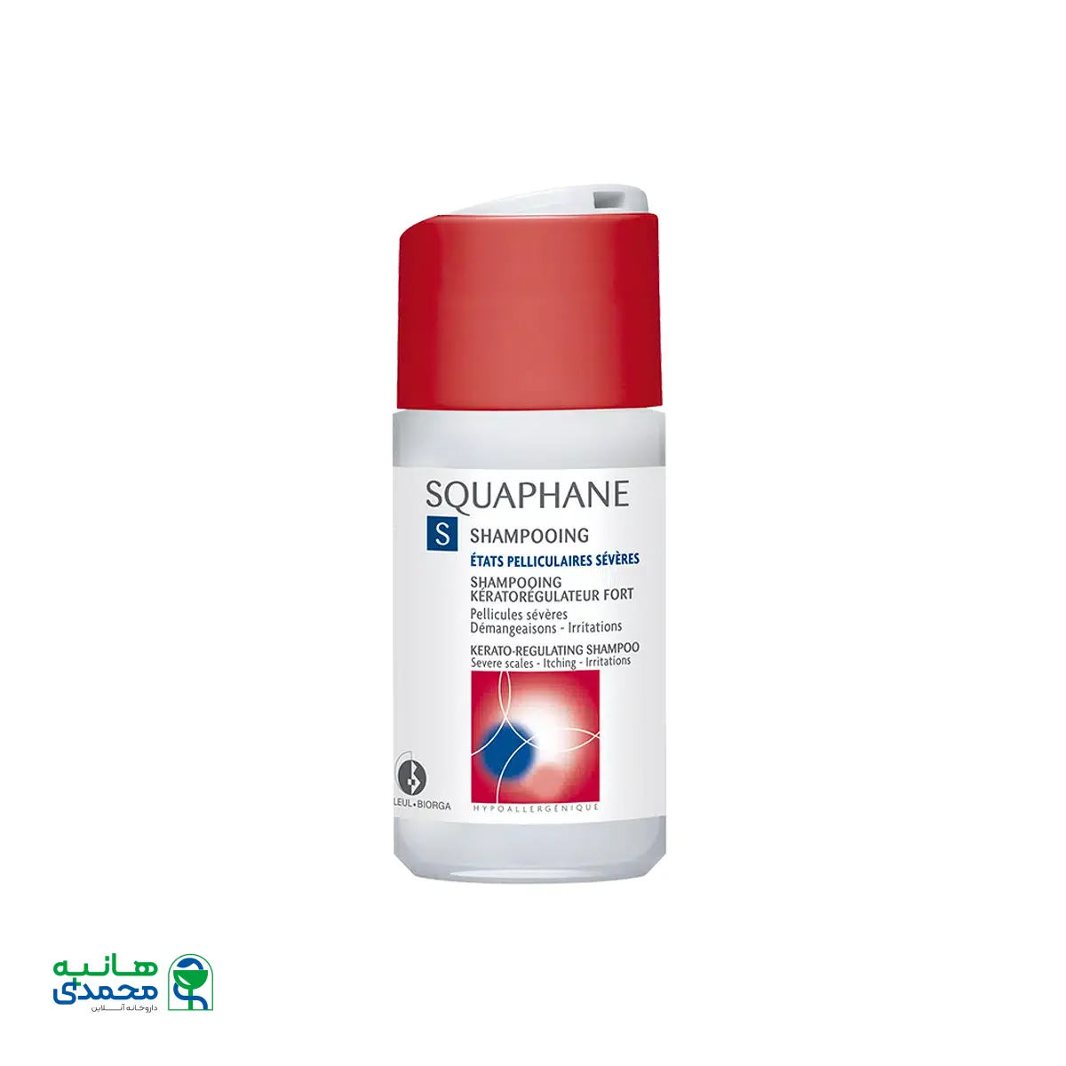 شامپو ضد شوره اسکوافن اس بایول مناسب انواع مو ۱۲۵ میلی لیتر