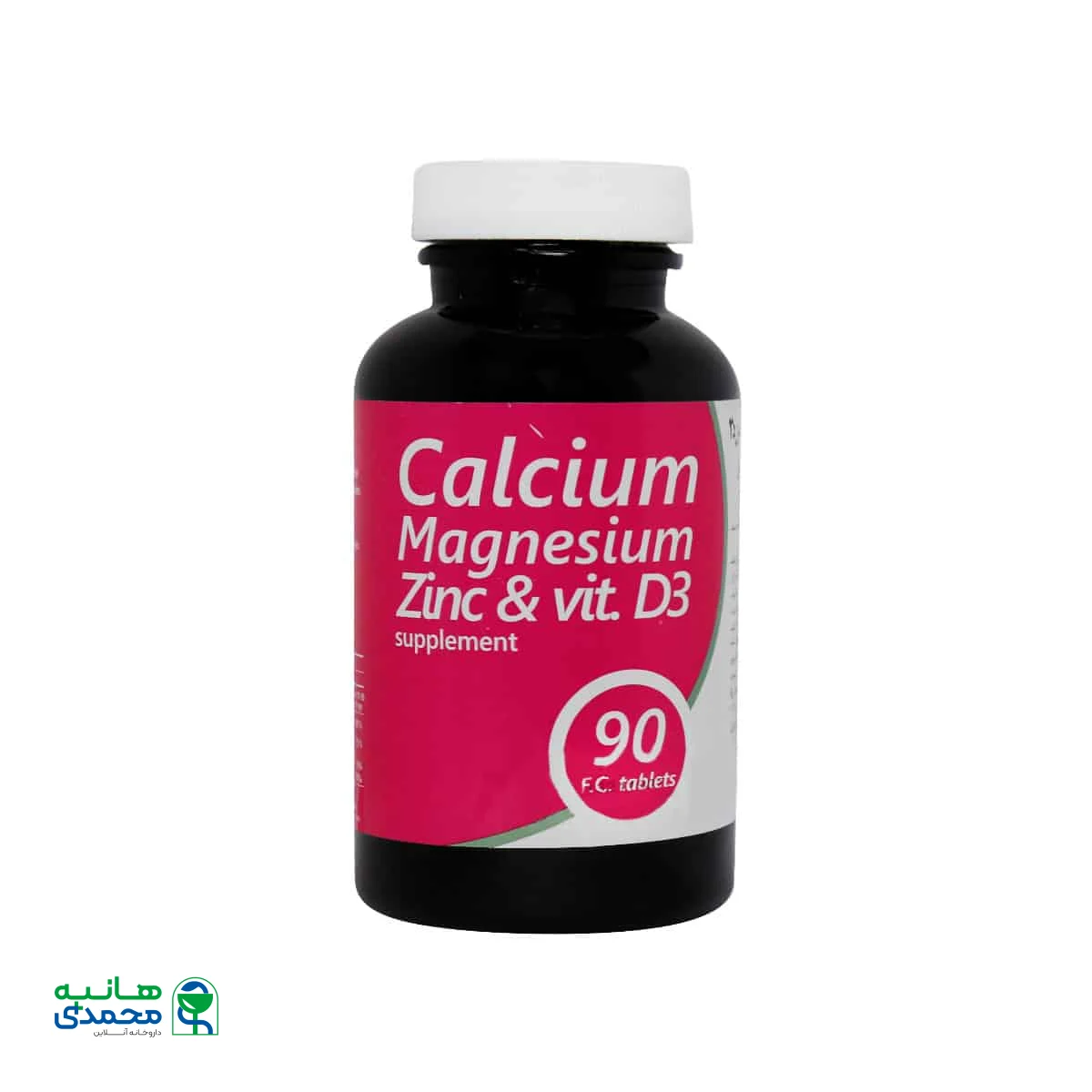 قرص کلسیم منیزیم زینک ویتامین D3 بهسازان