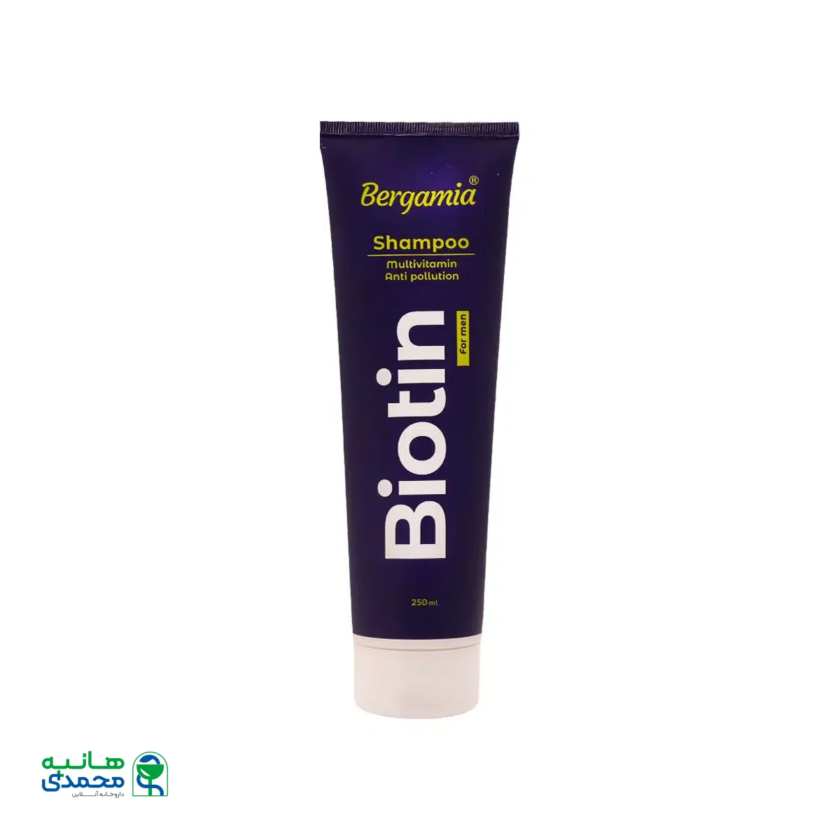 شامپو مولتی ویتامین و ضد آلودگی آقایان برگامیا 250 میلی لیتر