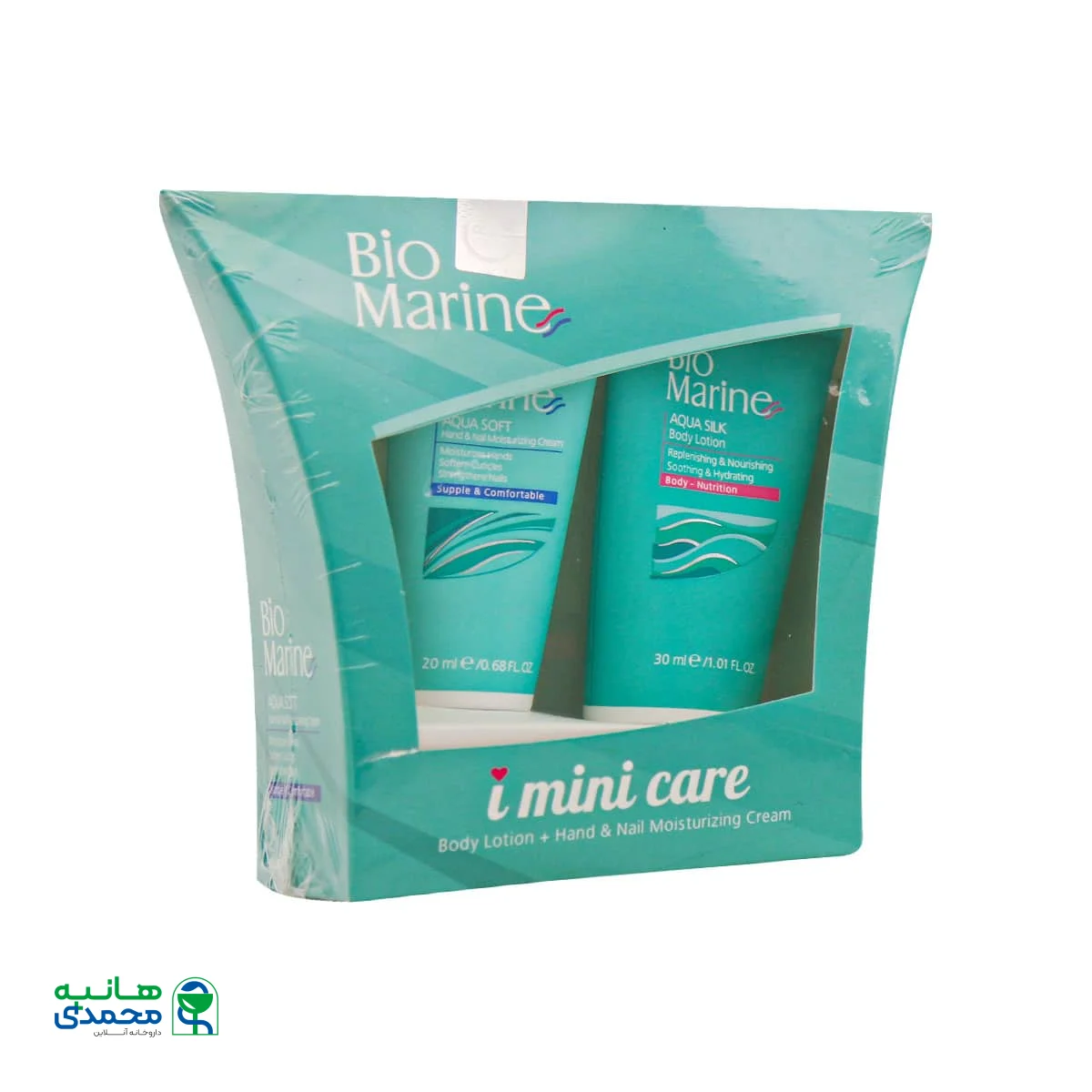 پک مینی کرم دست و ناخن و لوسیون بدن بایومارین