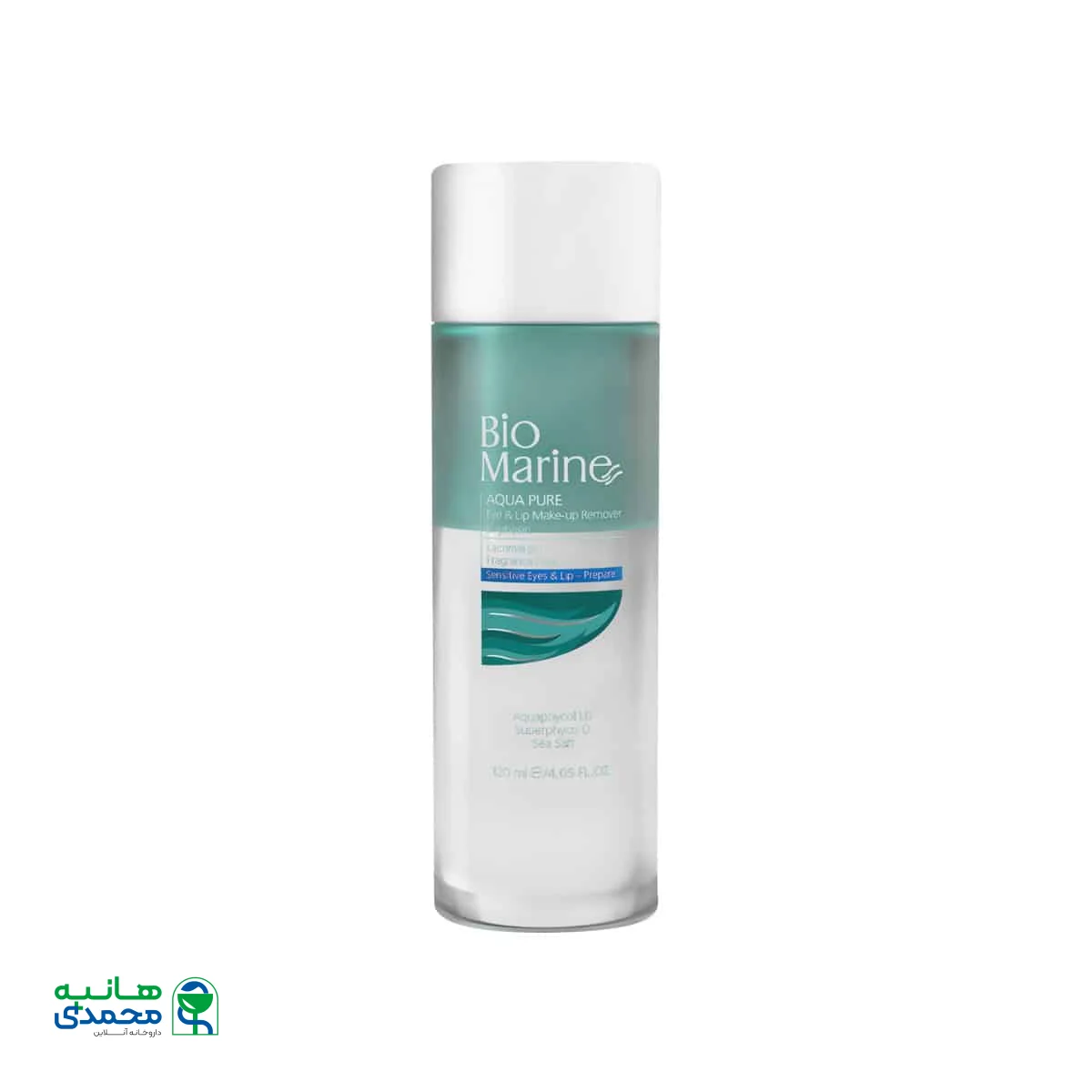 محلول دو فاز پاک کننده آرایش چشم و لب بایومارین