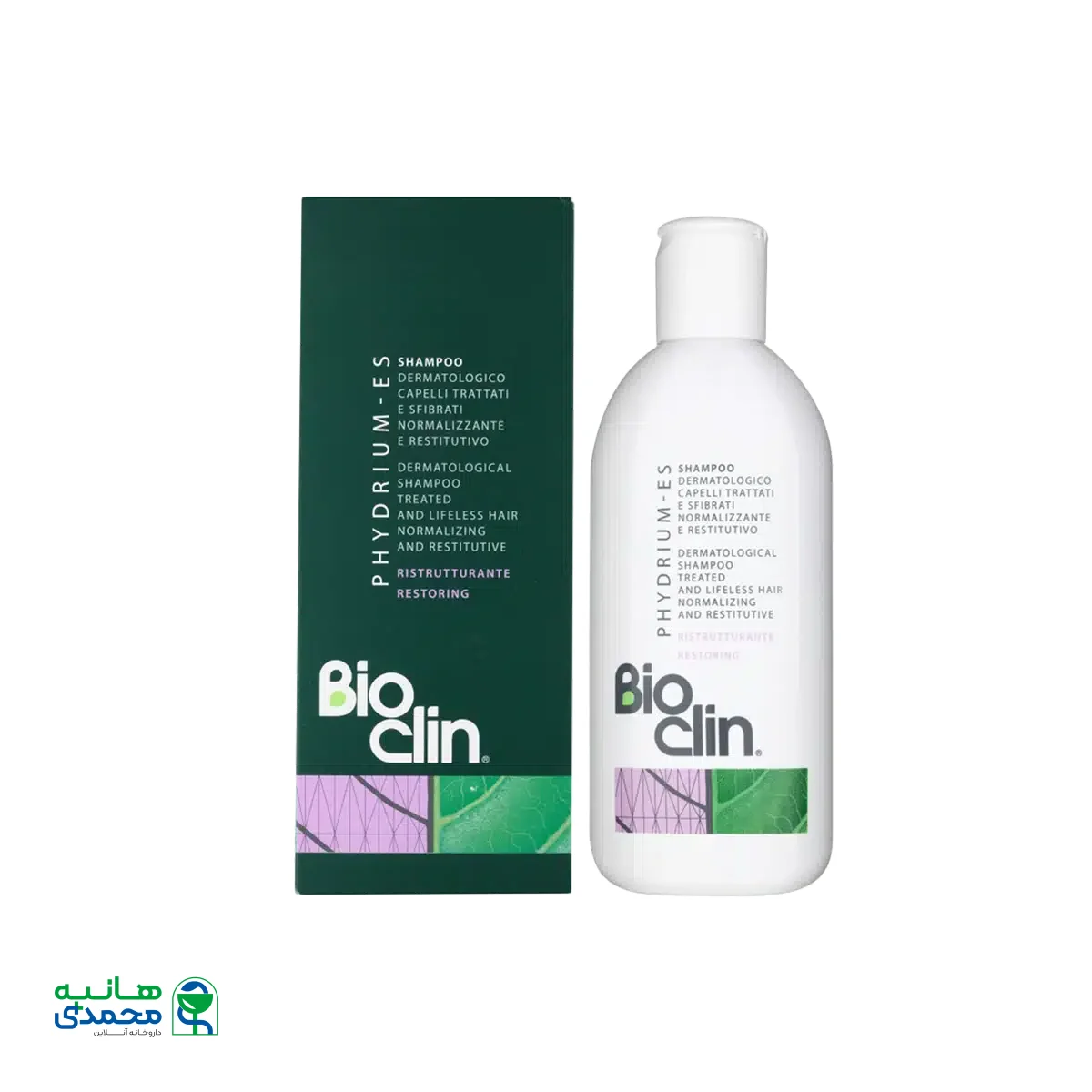 شامپو موهای رنگ شده و آسیب دیده فیدیریوم-اس بیوکلین ۲۰۰ میلی لیتر