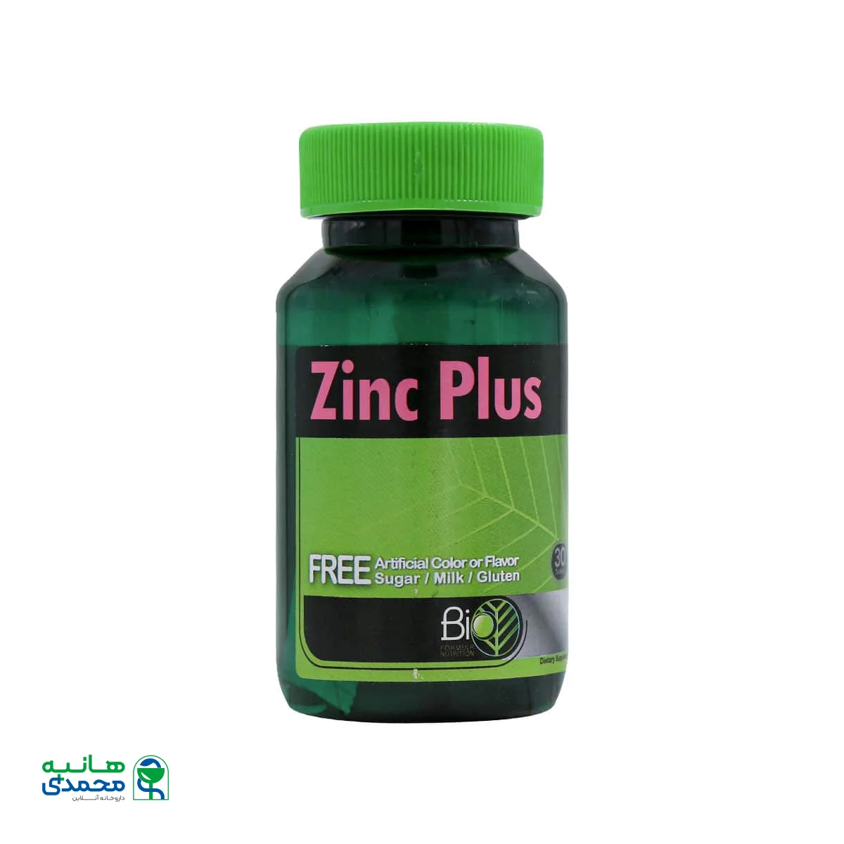 قیمت قرص زینک پلاس بایو فرمولا