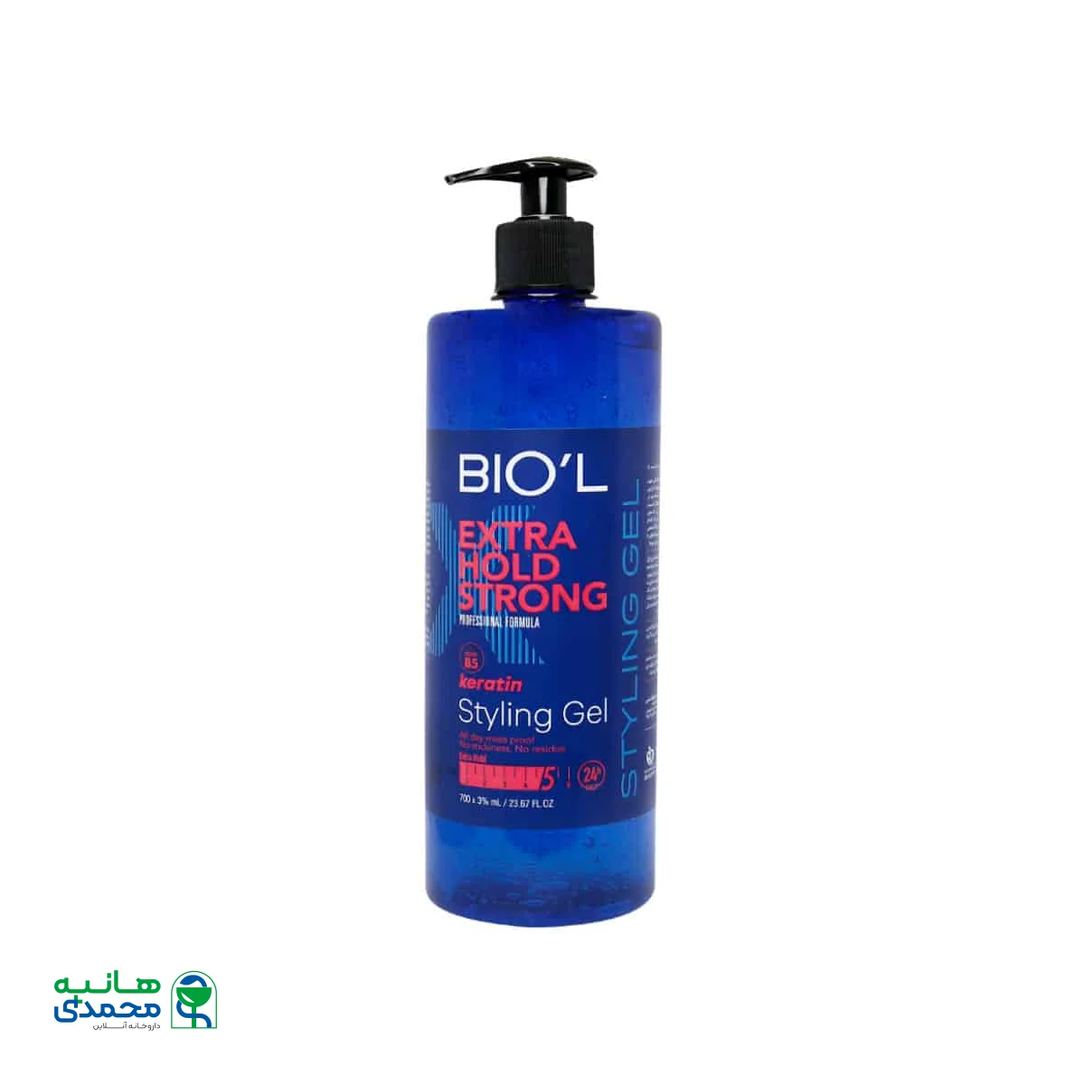 ژل مو پمپی با قدرت نگهدارندگی بسیار بالا بیول