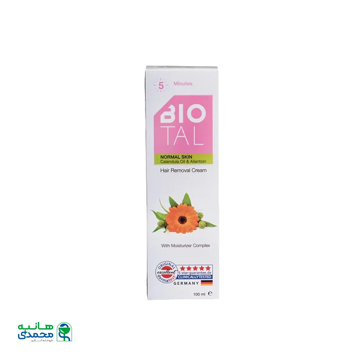 کرم موبر بدن بیوتال ۱۰۰ میلی لیتر