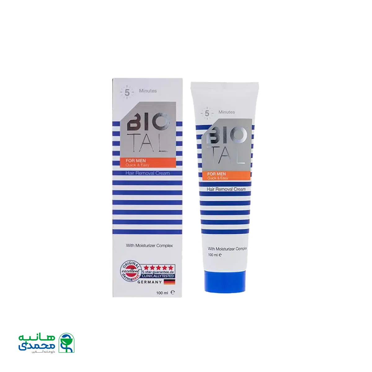کرم موبر بدن آقایان بیوتال ۱۰۰ میلی لیتر1