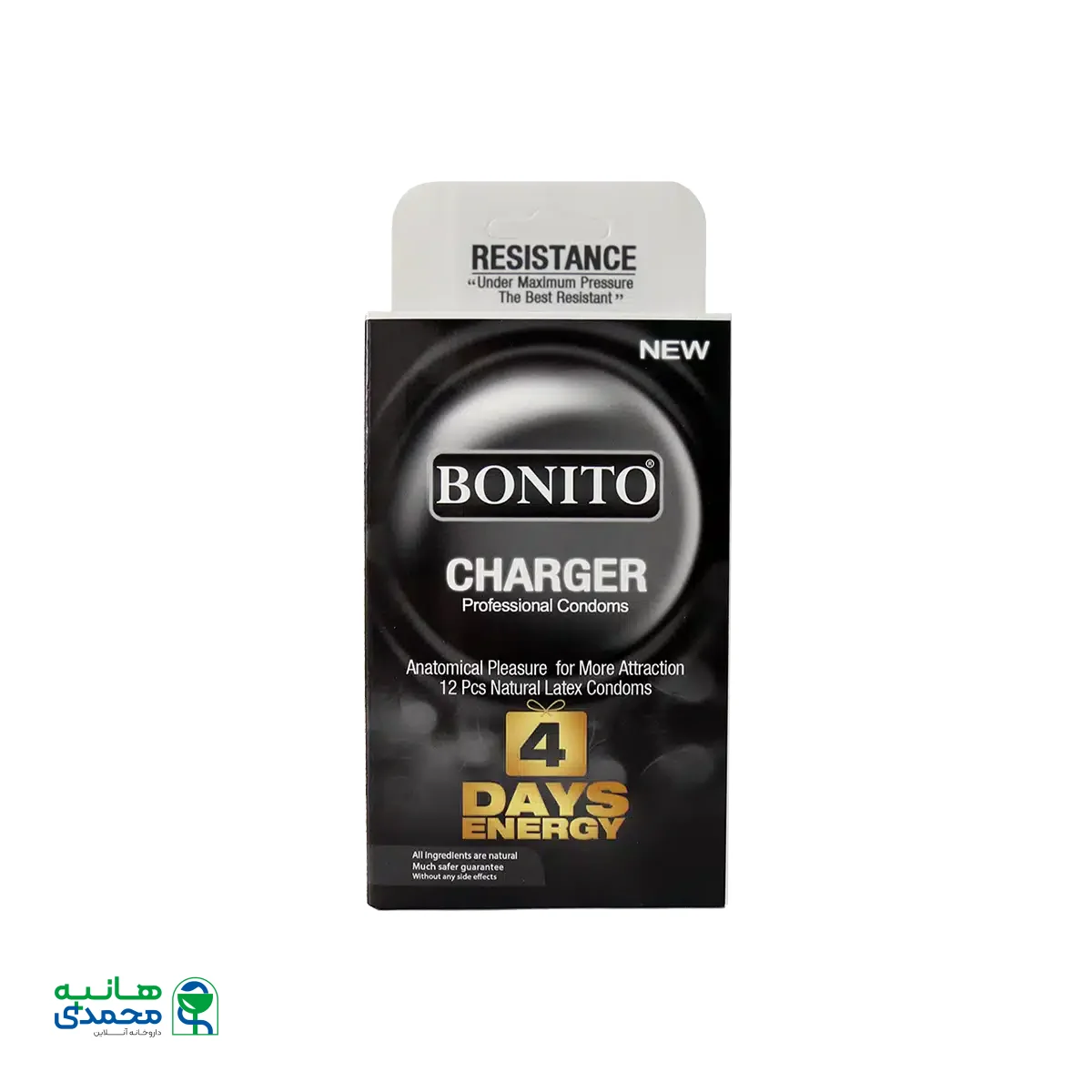 کاندوم ساده بونیتو مدل شارژر ۱۲ عددی