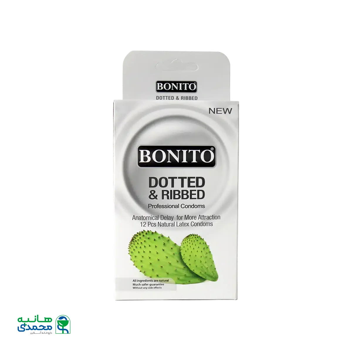 کاندوم خاردار و شیاردار بونیتو ۱۲ عددی