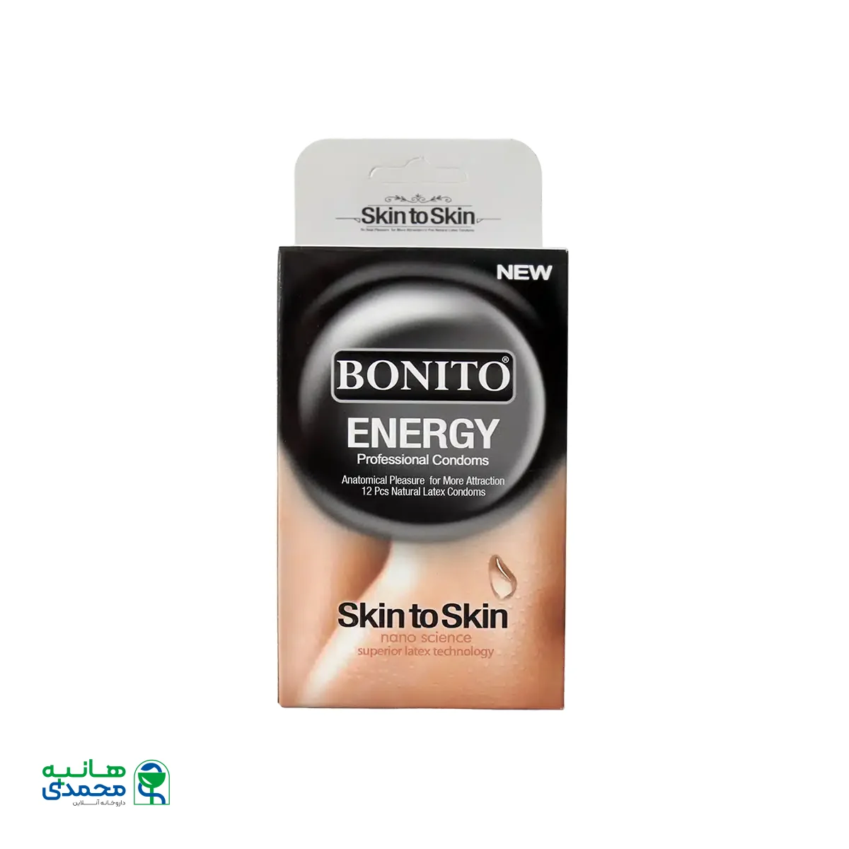 کاندوم ساده بونیتو مدل انرژی ۱۲ عددی