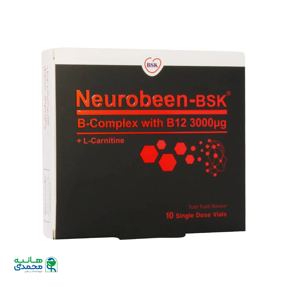ویال خوراکی نوروبین 3000 میکروگرم بنیان سلامت کسری
