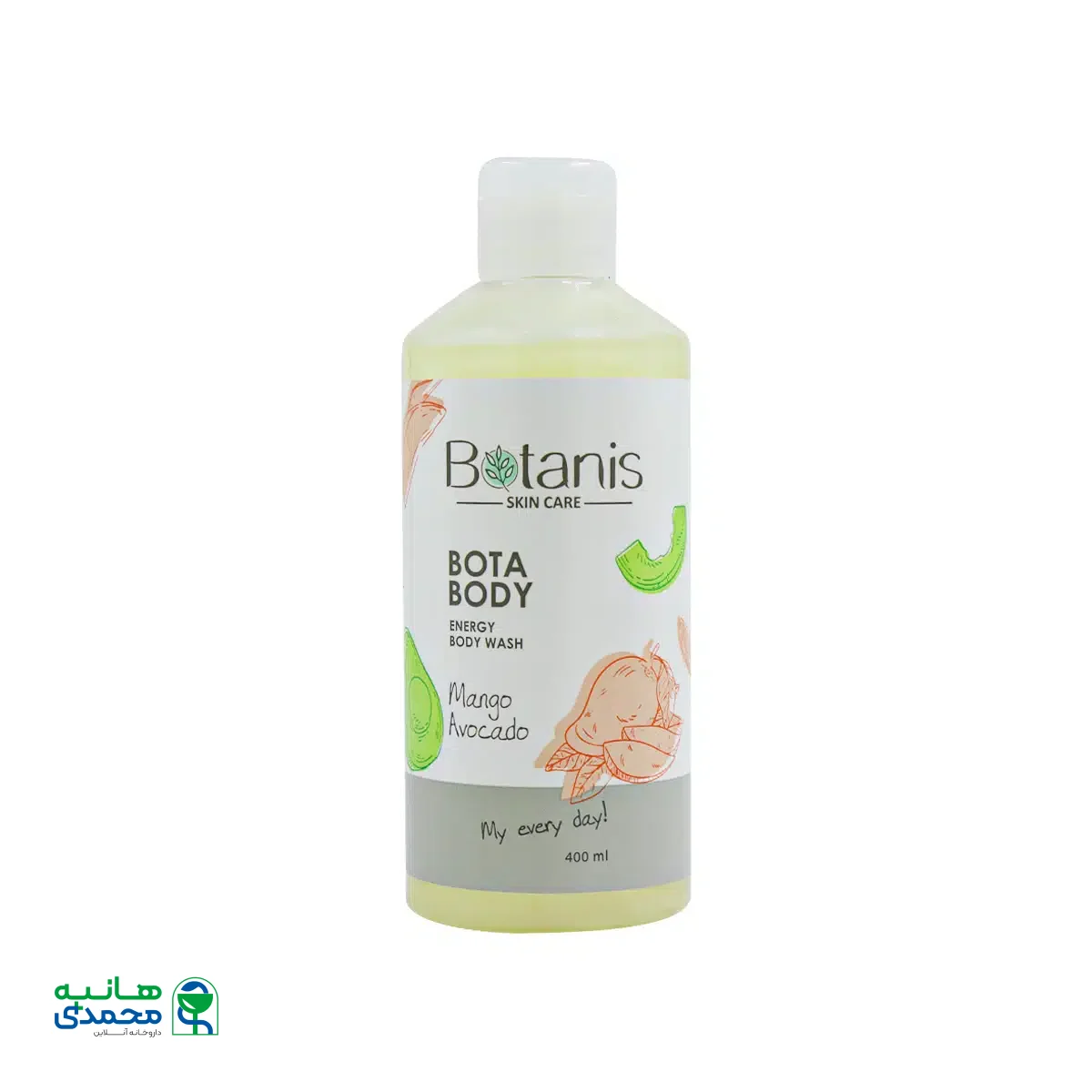 شامپو بدن انرژی بخش بوتانیس 400 میلی لیتر