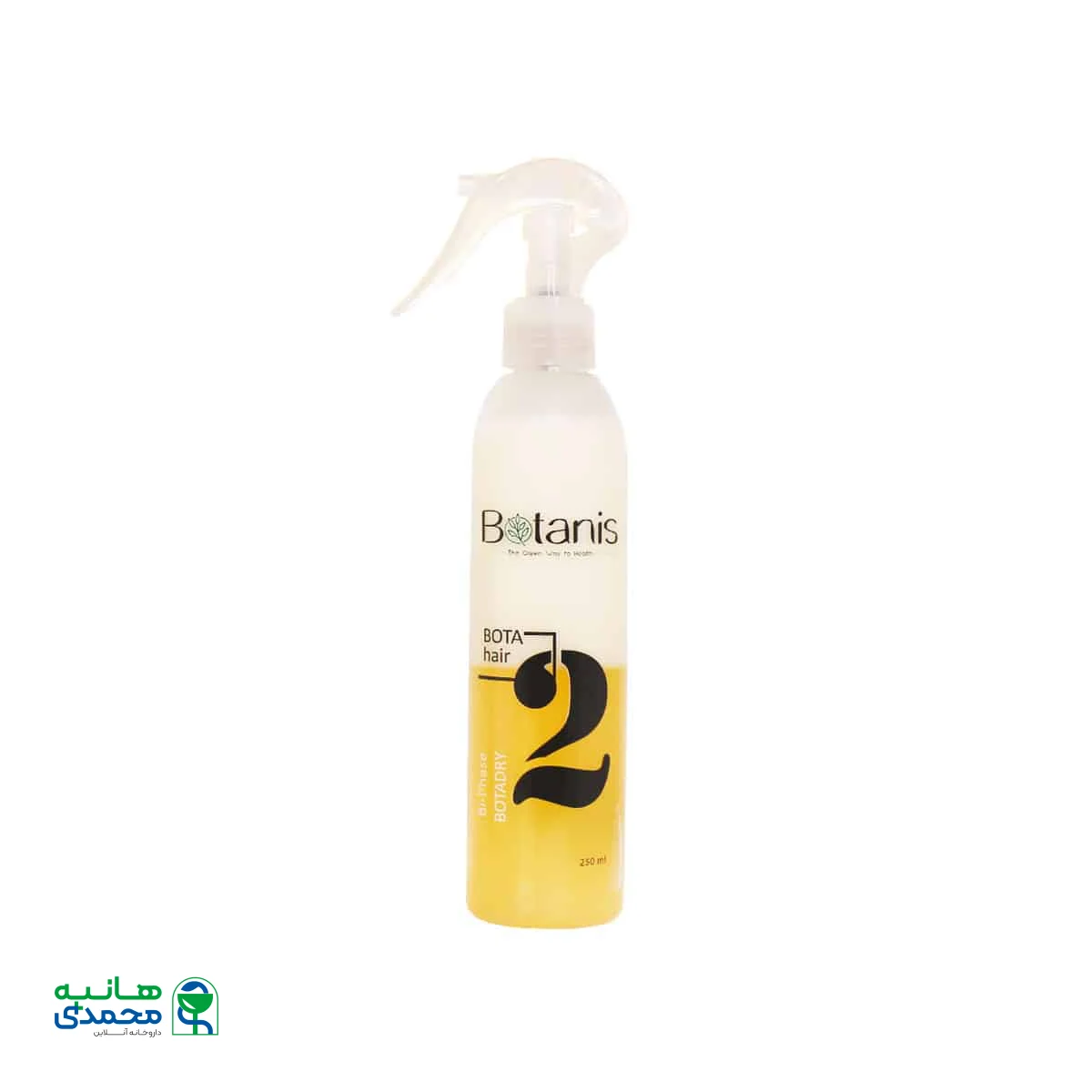اسپری دو فاز موی خشک بوتانیس