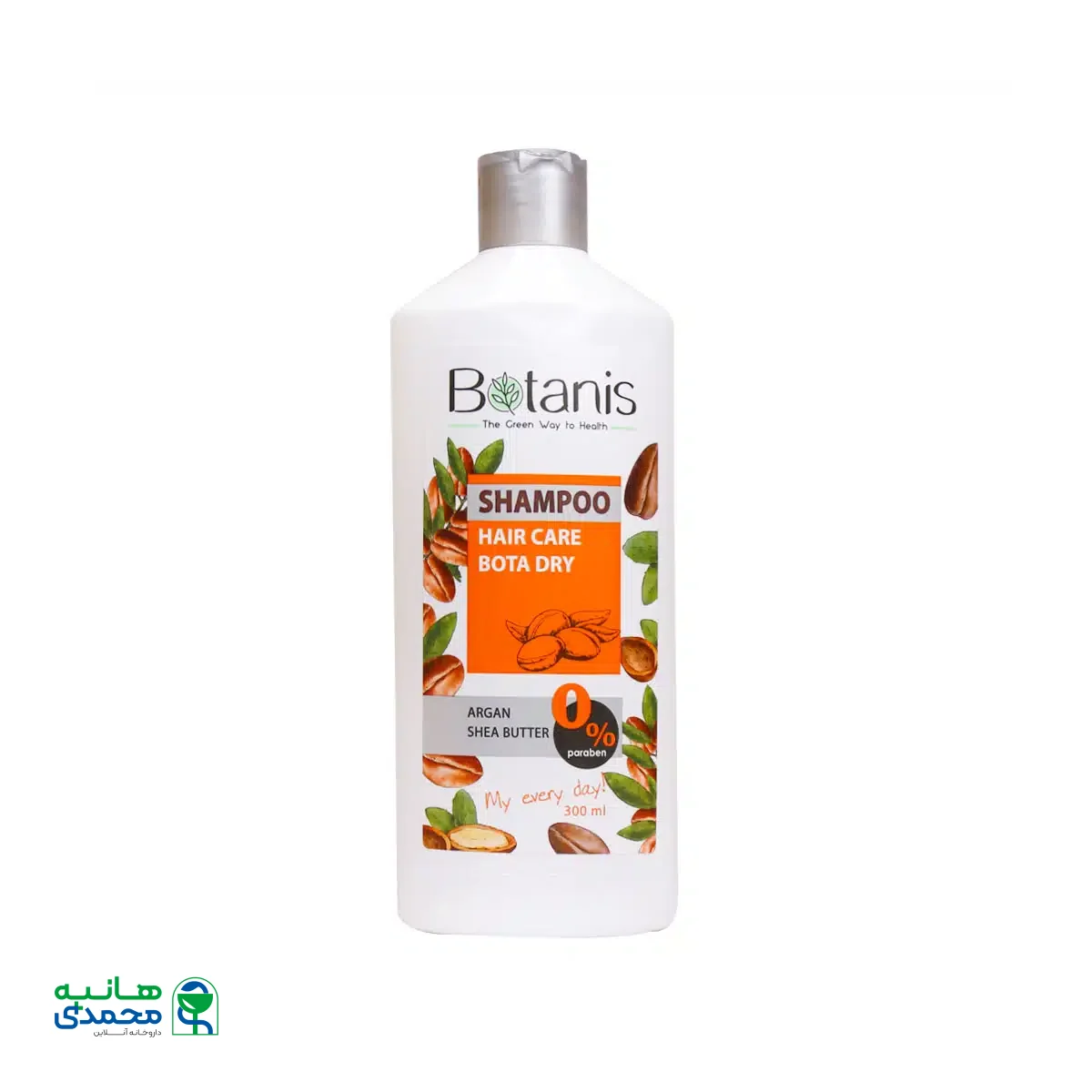 شامپو مناسب موهای خشک بوتانیس 300 میلی لیتر