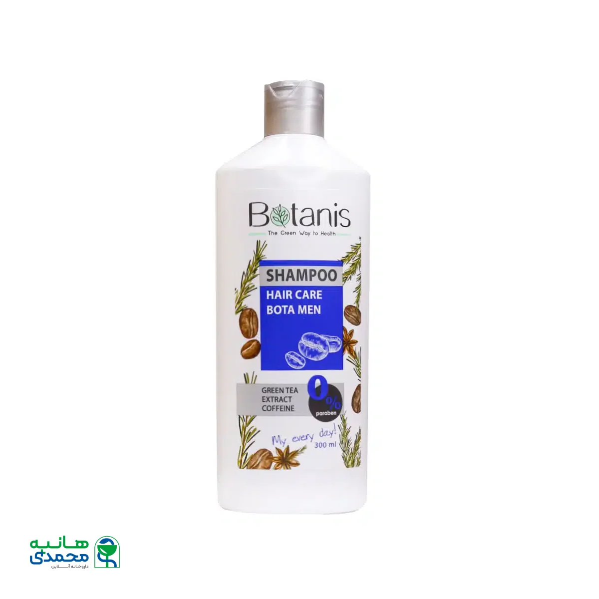 شامپو موی سر آقایان بوتامن بوتانیس 300 میلی لیتر
