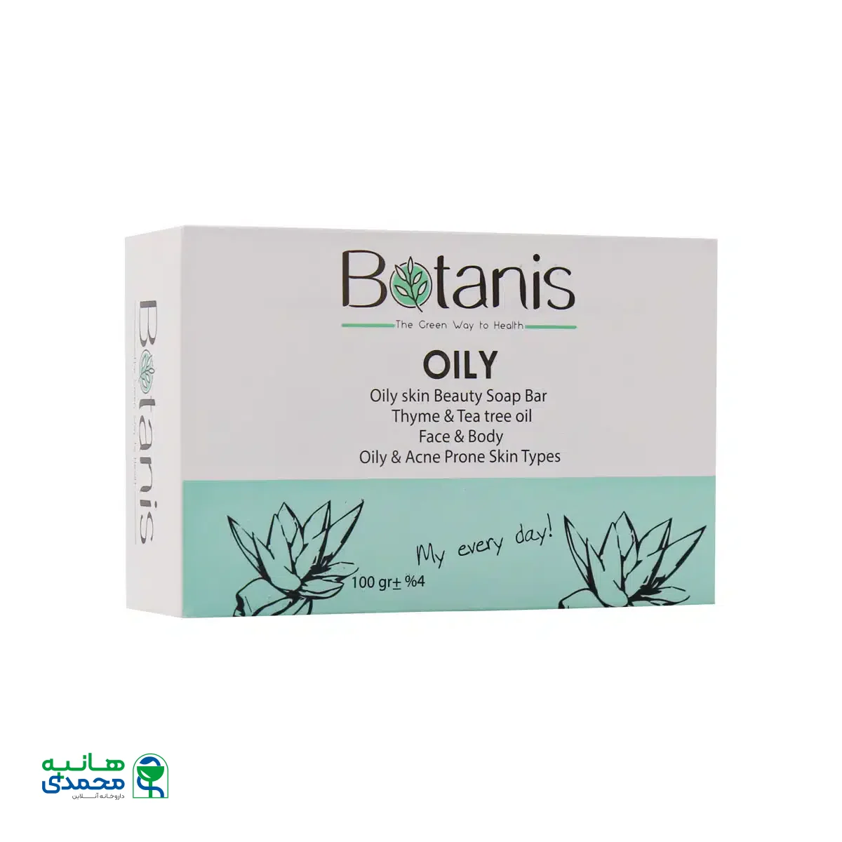 صابون متعادل کننده پوست چرب بوتانیس 100 گرم