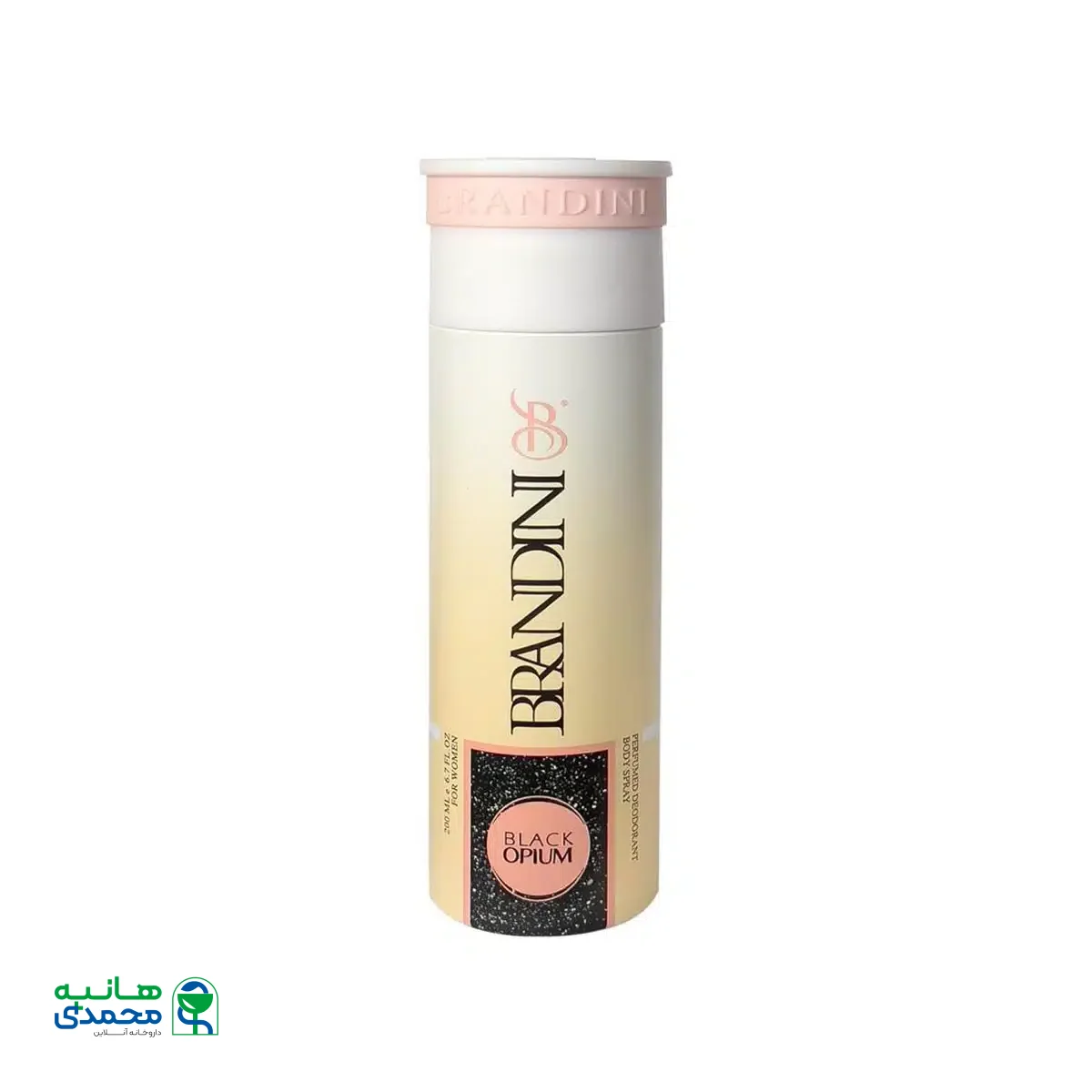 اسپری زنانه برندینی مدل Black Opium حجم 200 میلی لیتر