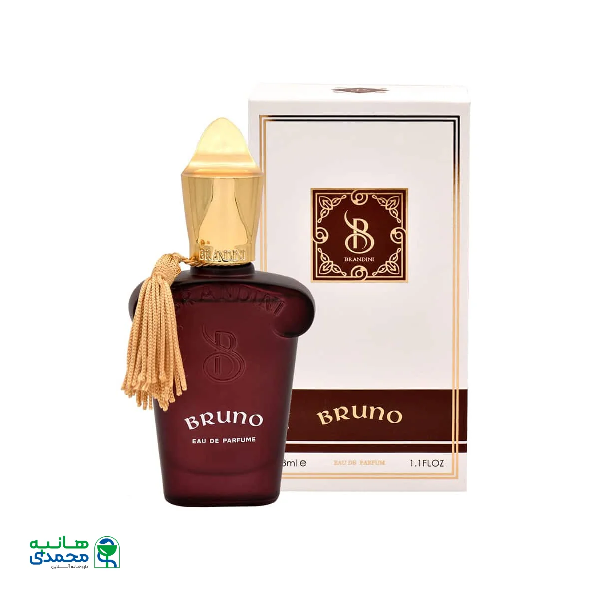 عطر جیبی زنانه و مردانه برندینی مدل Bruno
