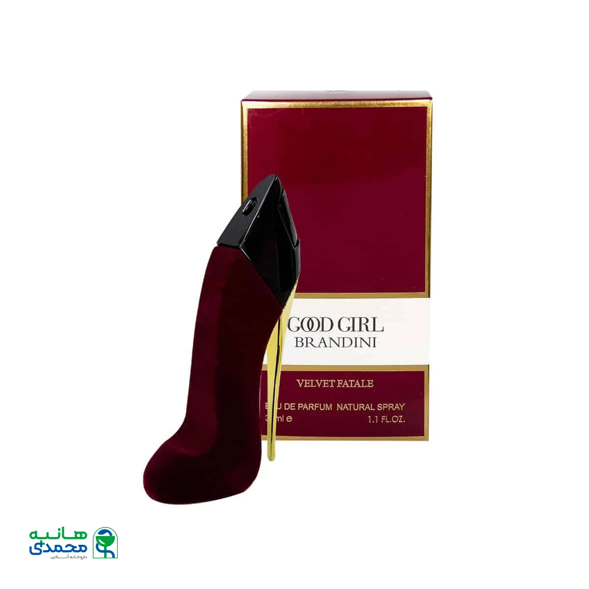 عطر جیبی زنانه برندینی مدل Good Girl Velvet Fatale