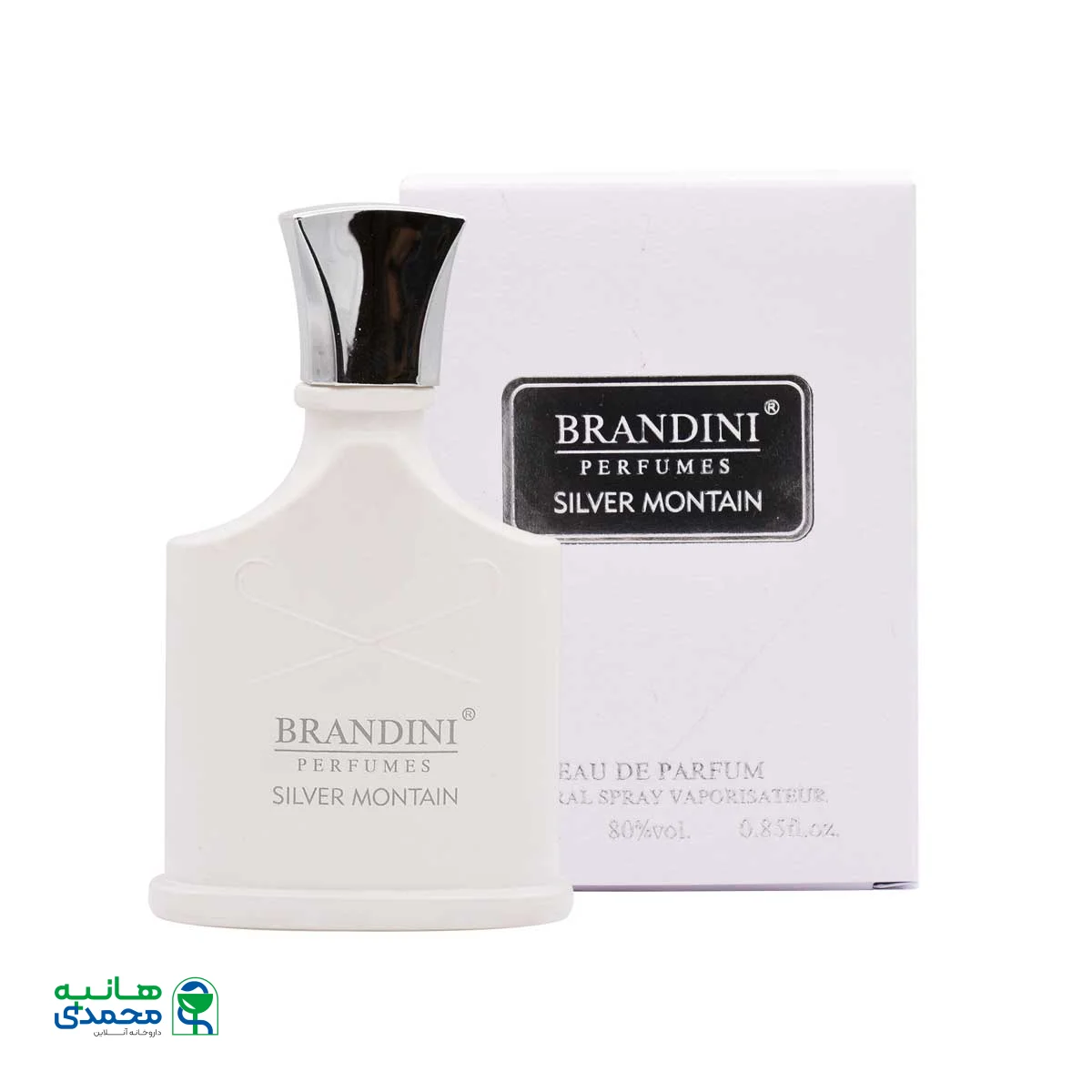 عطر جیبی مردانه برندینی مدل Silver Montain