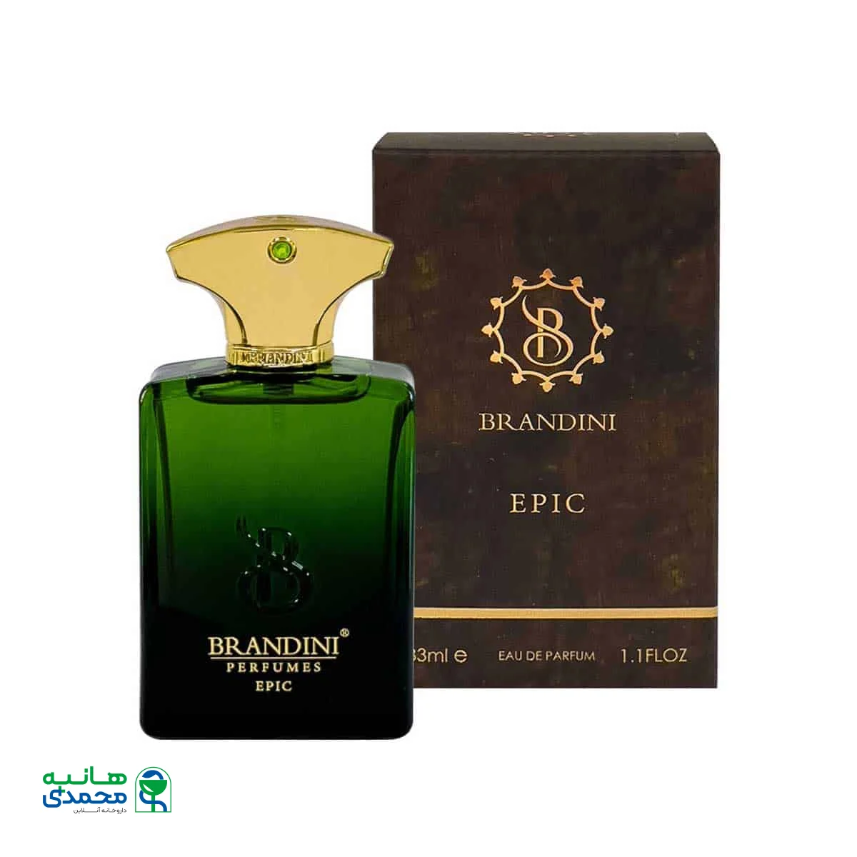 عطر جیبی مردانه برندینی مدل Epic