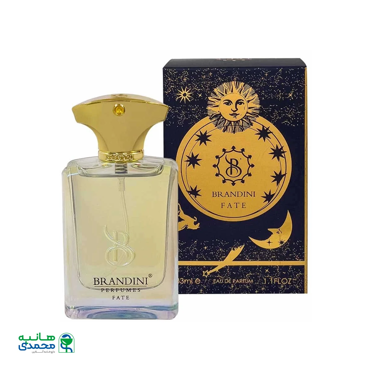 عطر جیبی مردانه برندینی مدل Fate