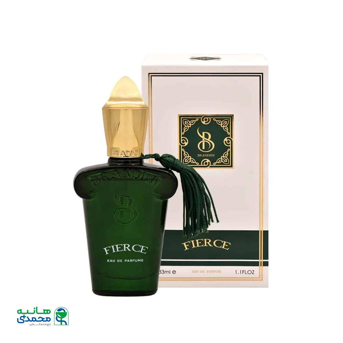 عطر جیبی مردانه برندینی مدل Fierce