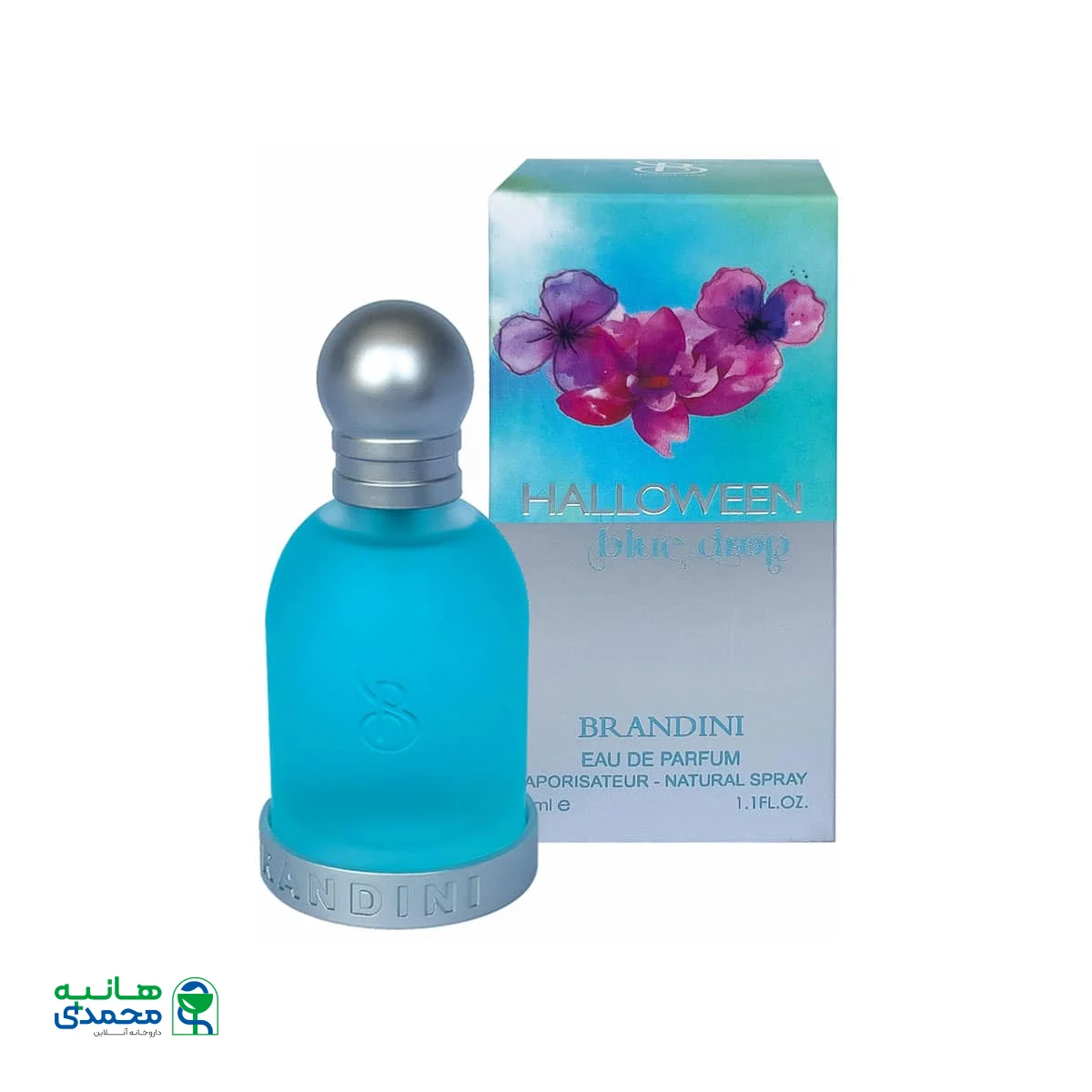 عطر جیبی زنانه برندینی مدل Halloween Blue Drop