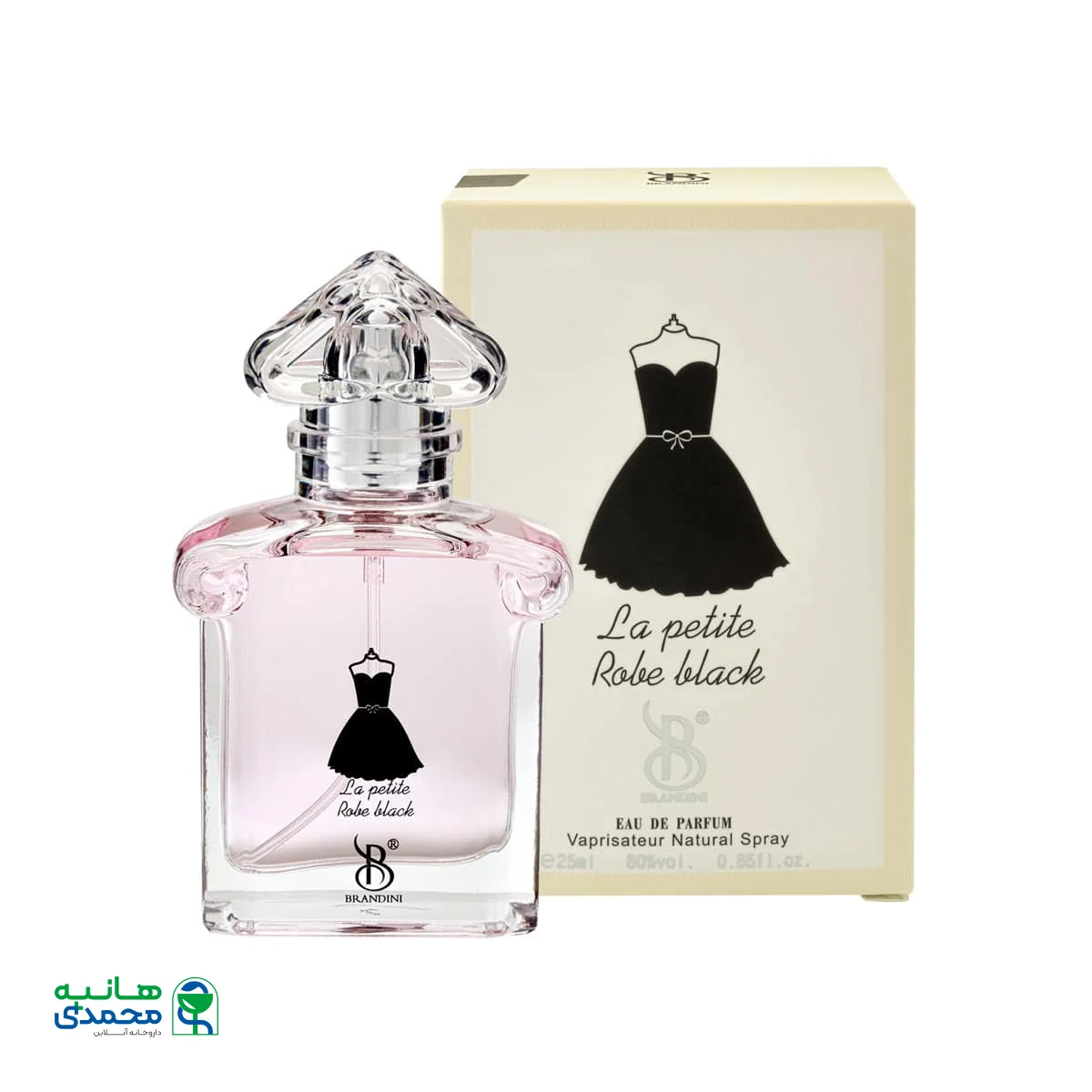 عطر جیبی زنانه برندینی مدل La Petite Robe Black