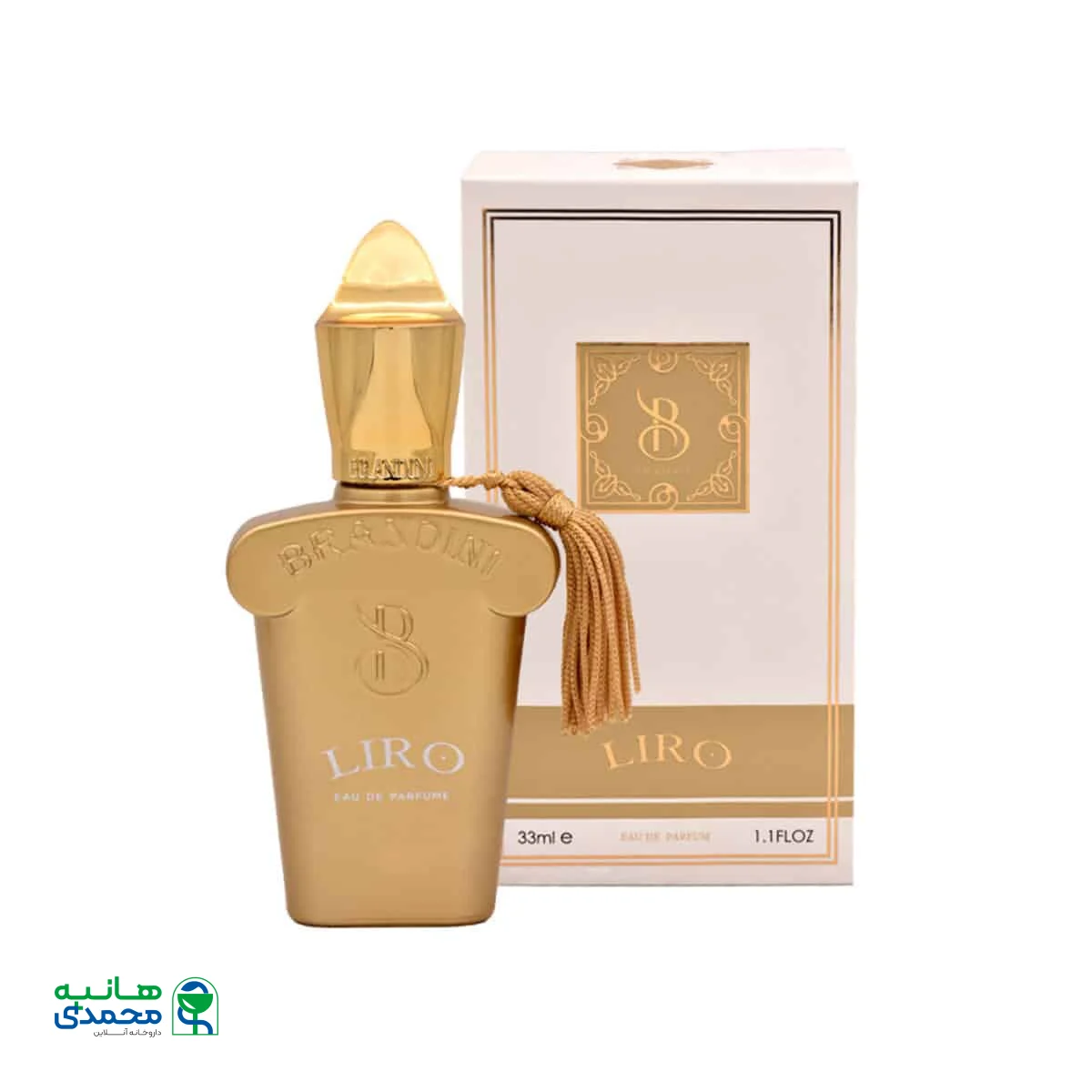عطر جیبی زنانه برندینی مدل Liro با رایحه گرم و شیرین یک انتخاب مناسب برای بانوان است. این عطر برگرفته از عطر معروف Xerjoff Casamorati 1888 Lira بوده و ماندگاری بسیار بالایی دارد.