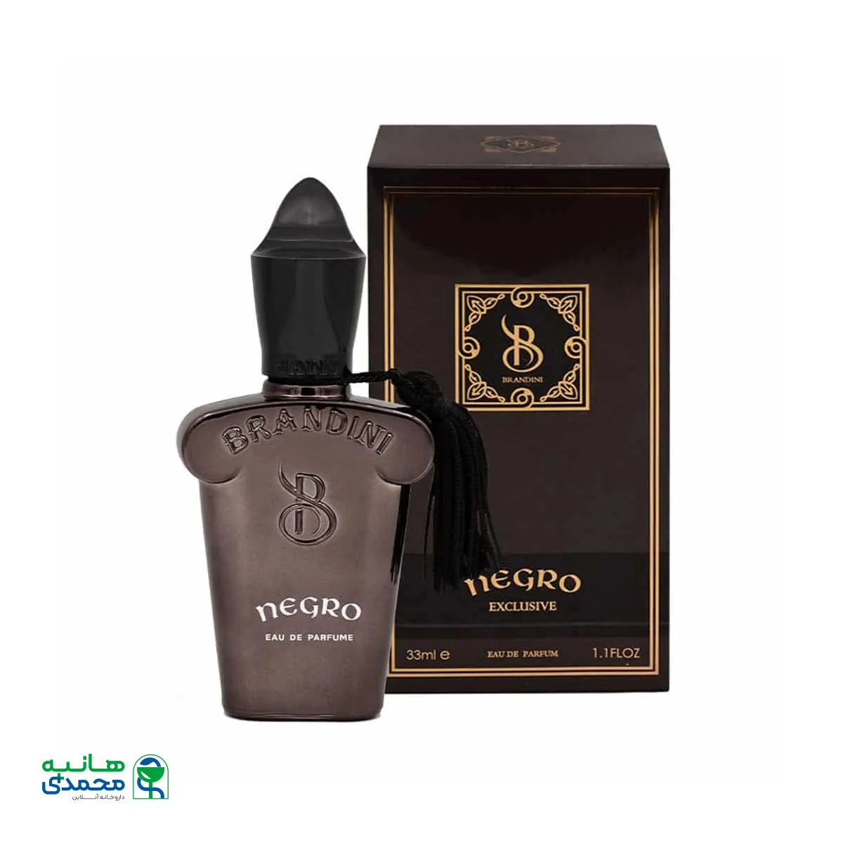 عطر جیبی زنانه و مردانه برندینی مدل Negro