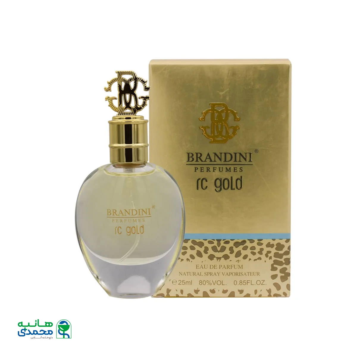 عطر جیبی زنانه rc gold برندینی