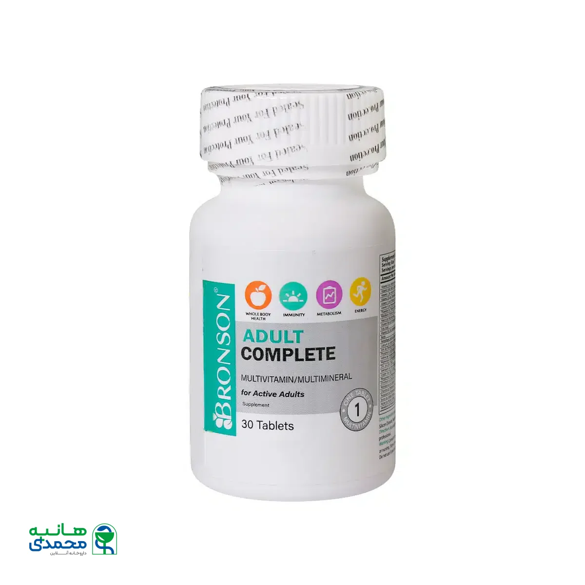 قرص ادالت کامپلیت مولتی ویتامین برونسون ۳۰ عدد